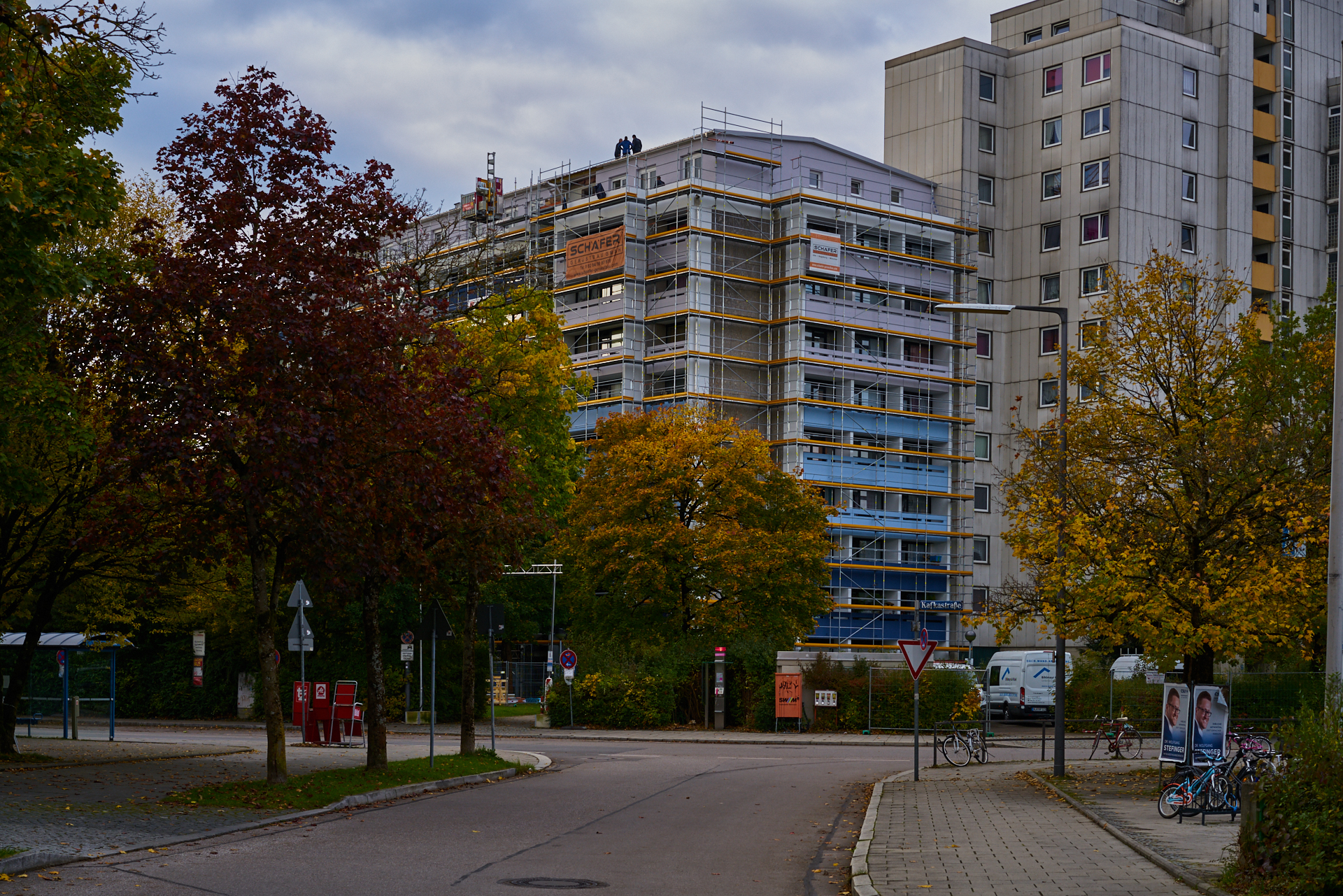 Aufstockung in Neuperlach Kafkastraße