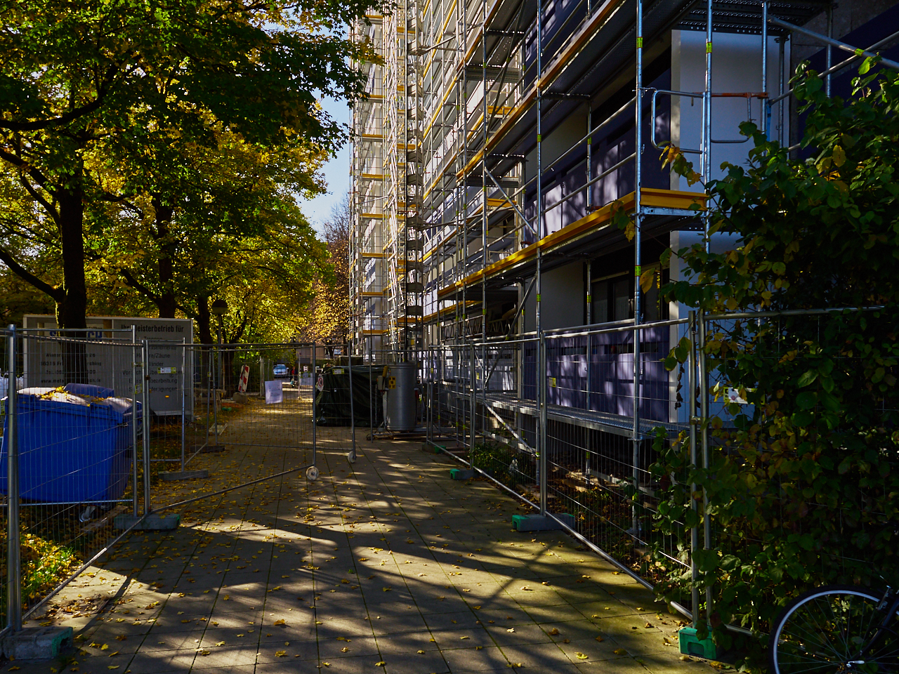 Baustelle Kafkastraße 20.10.2017 (1/3)