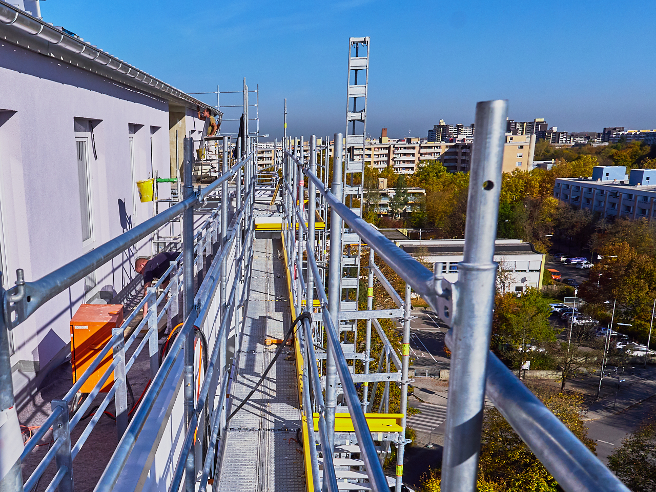 Baustelle Kafkastraße 20.10.2017 (1/3)