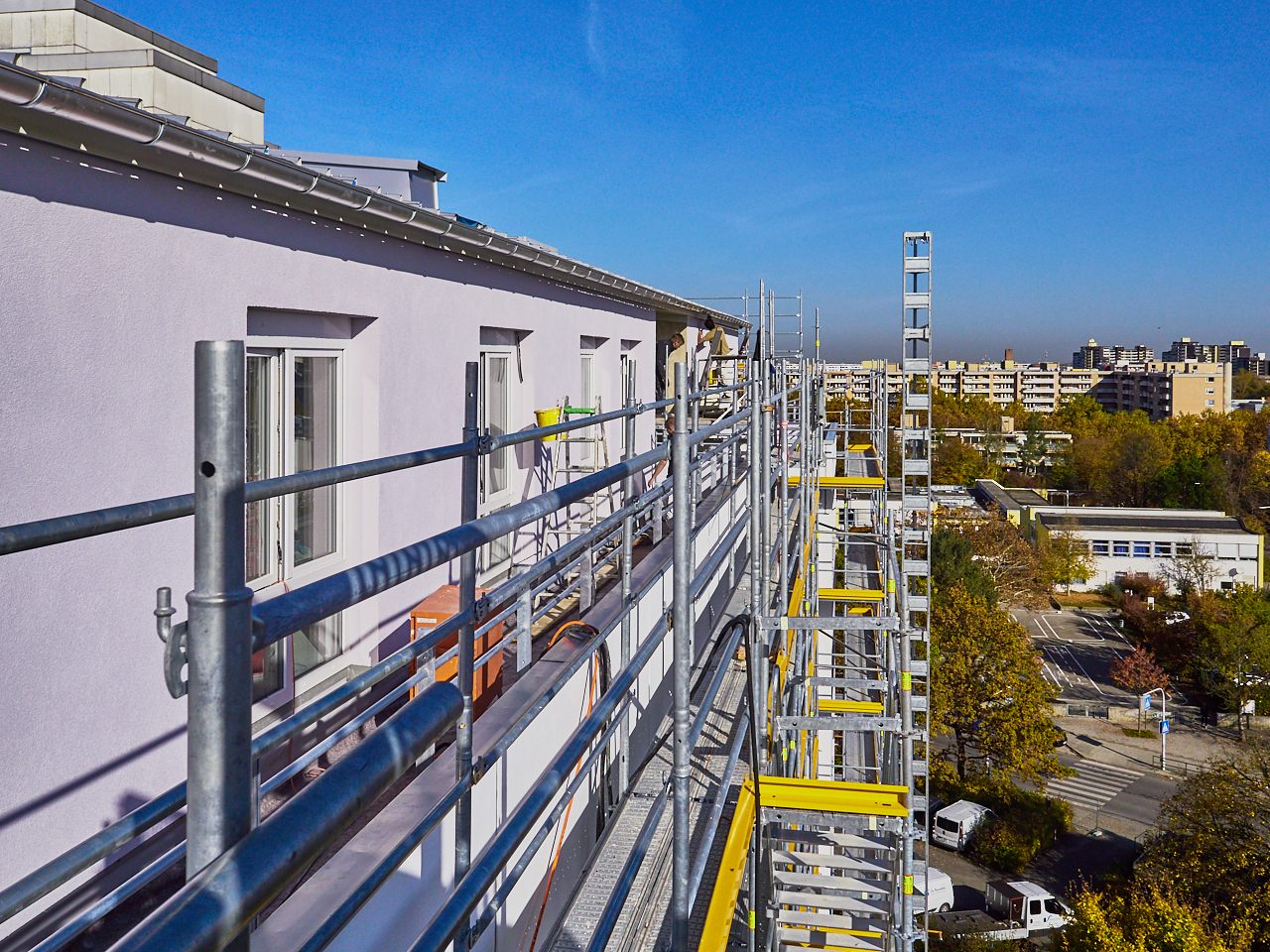 Baustelle Kafkastraße 20.10.2017 (1/3)