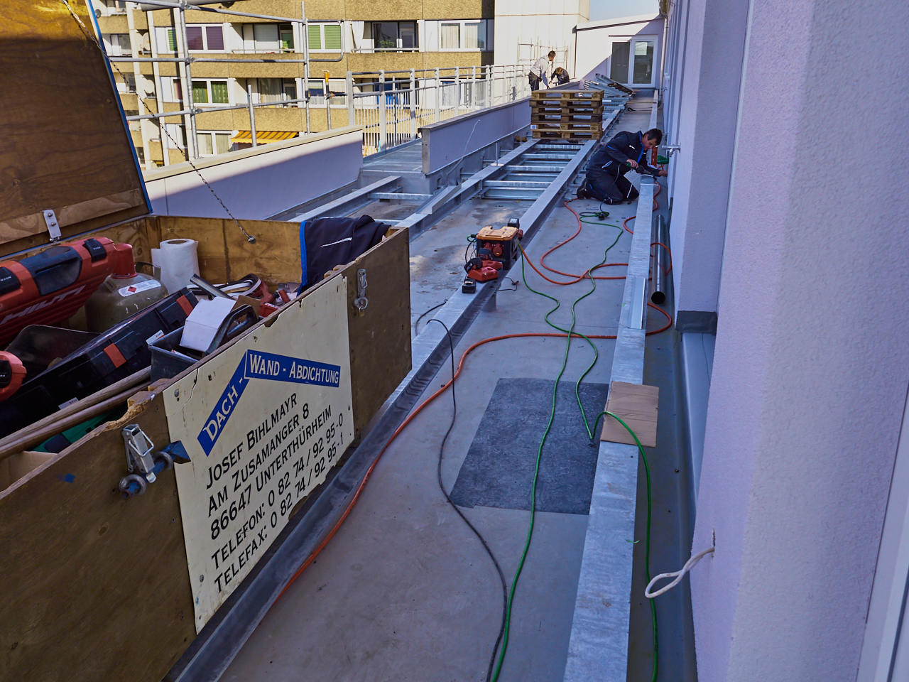 Baustelle Kafkastraße 20.10.2017 (2/3)