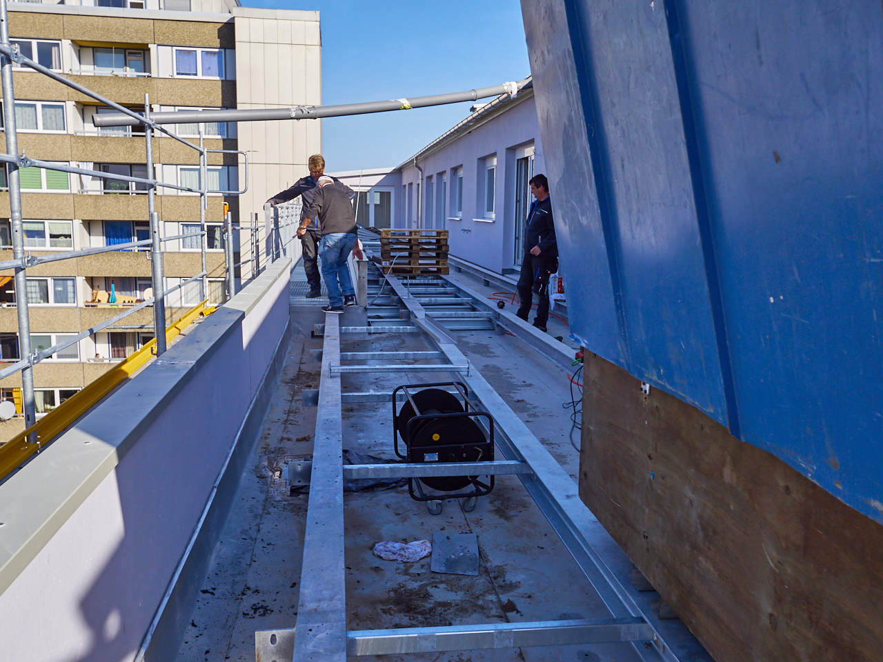 Baustelle Kafkastraße 20.10.2017 (2/3)