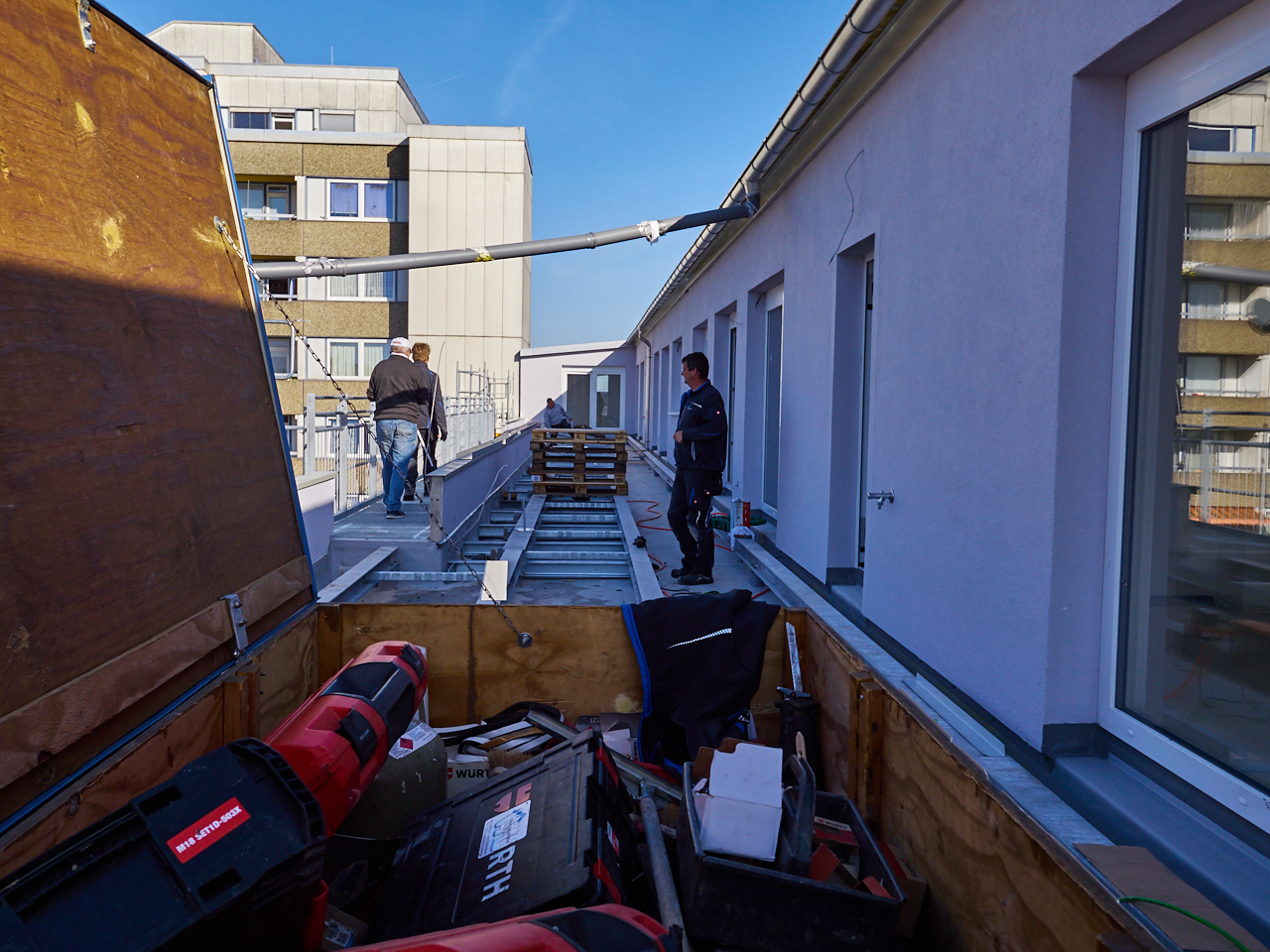 Baustelle Kafkastraße 20.10.2017 (2/3)