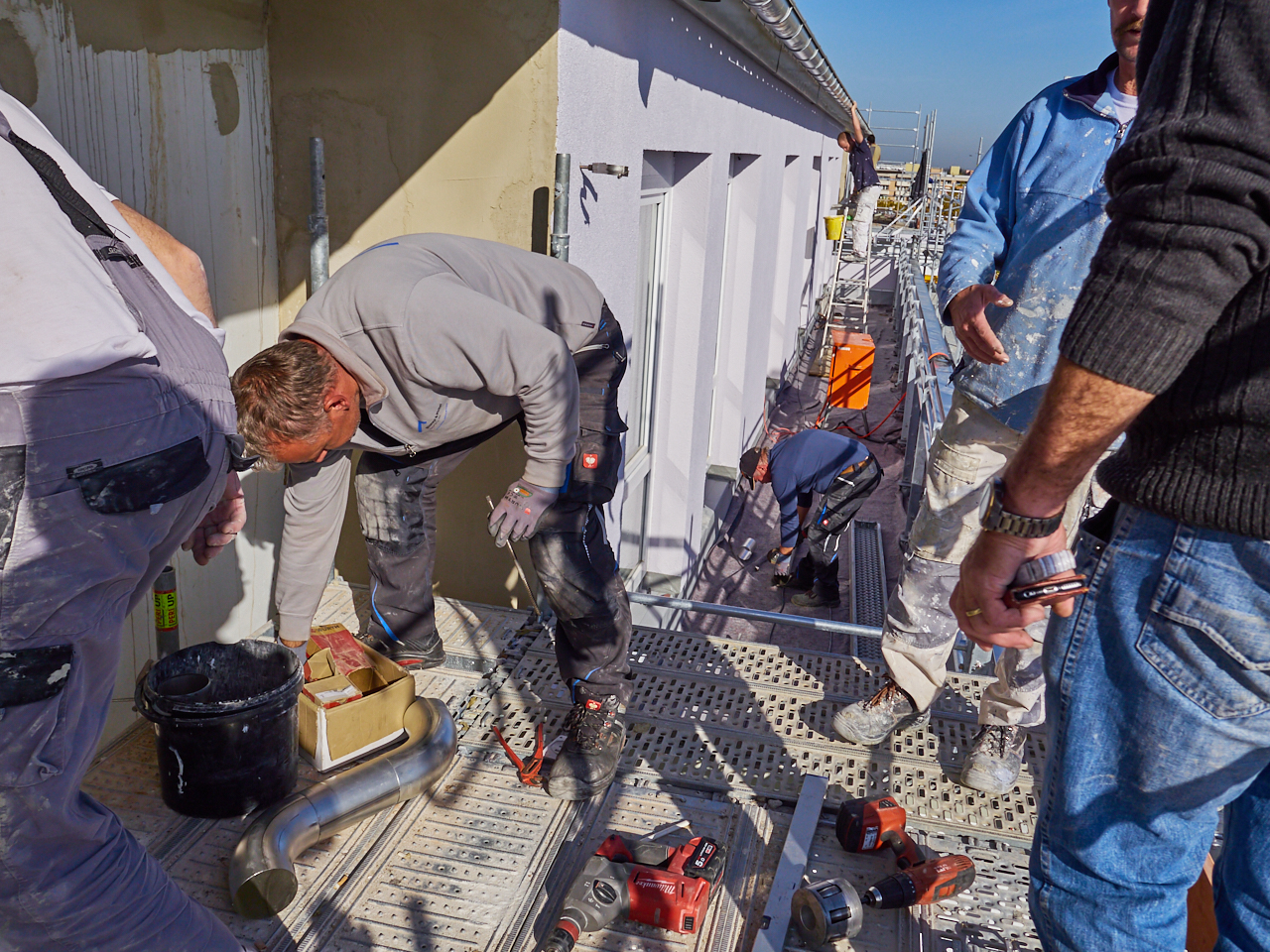 Aufstockung in Neuperlach Kafkastraße