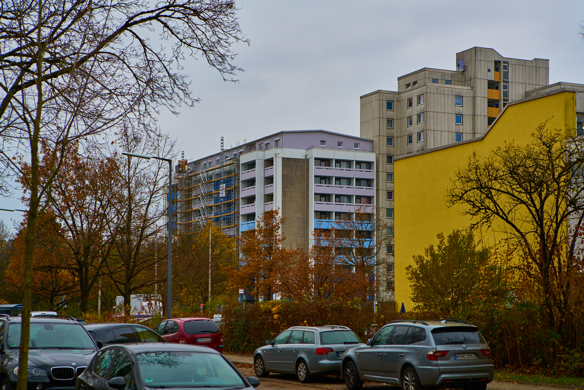 Neuperlach-Aufstockung Kafkastraße am 10.11.2017