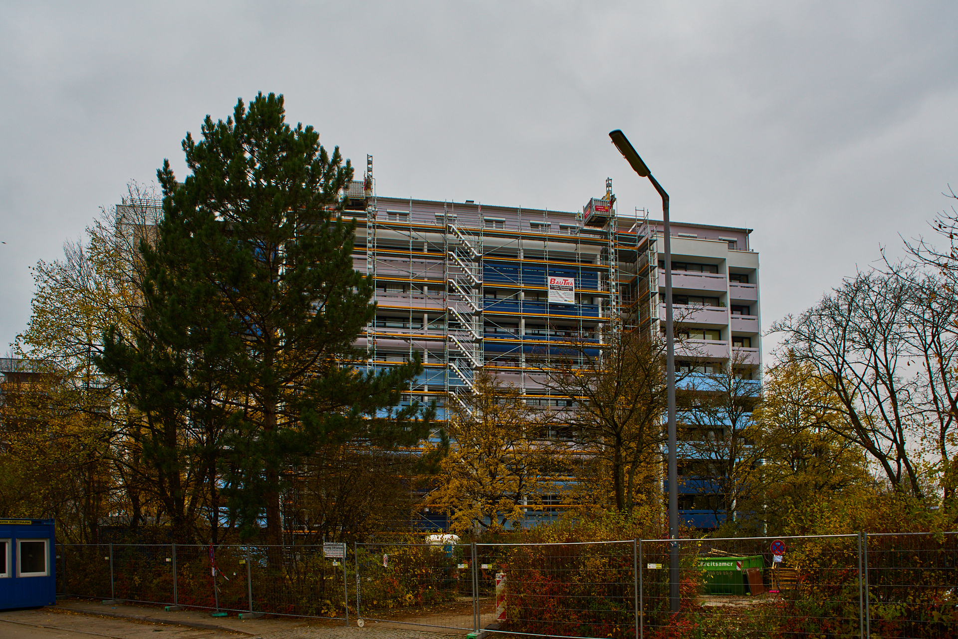 Neuperlach-Aufstockung Kafkastraße am 10.11.2017