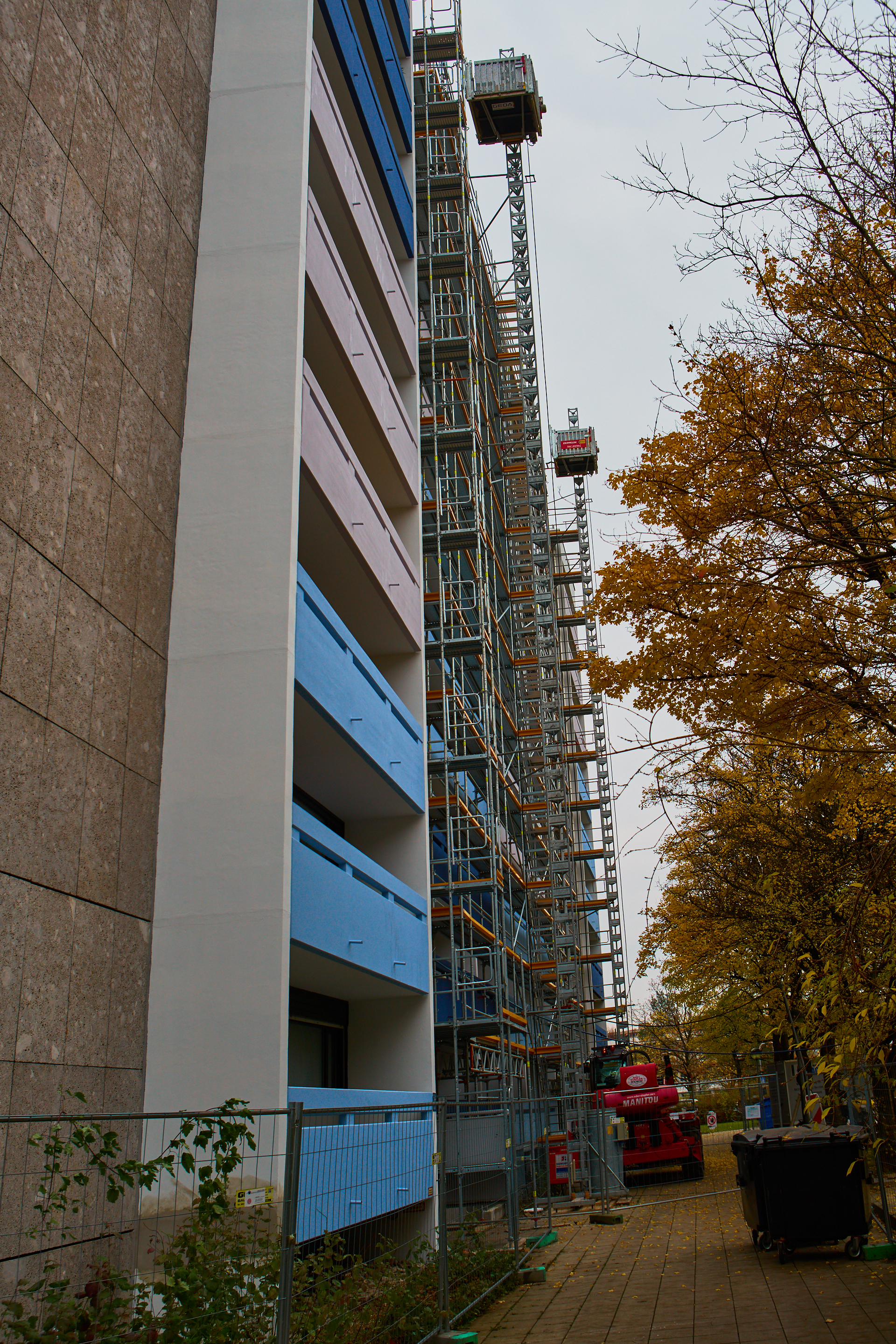 Neuperlach-Aufstockung Kafkastraße am 10.11.2017