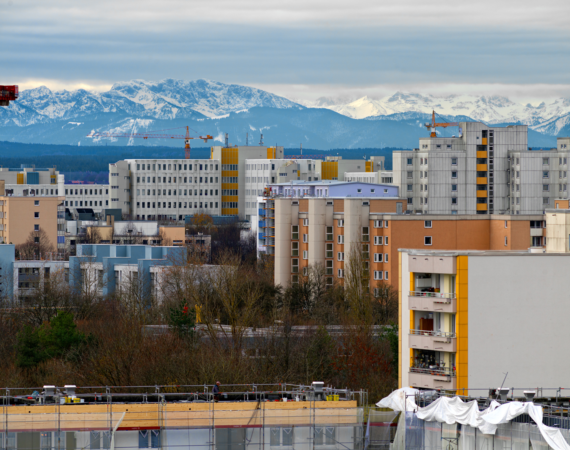 Aufstockung in Neuperlach Kafkastraße