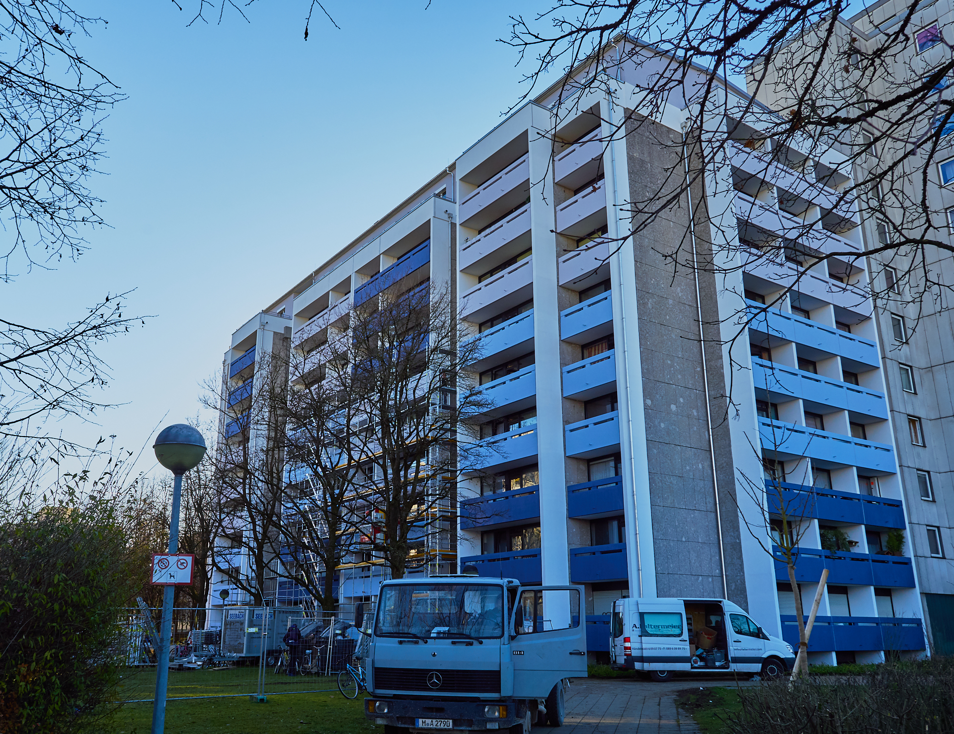 Aufstockung in Neuperlach Kafkastraße