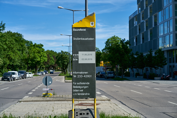 09.06.2019 - Baustelle Karl-Marx-Ring und Haltestelle Peschelanger