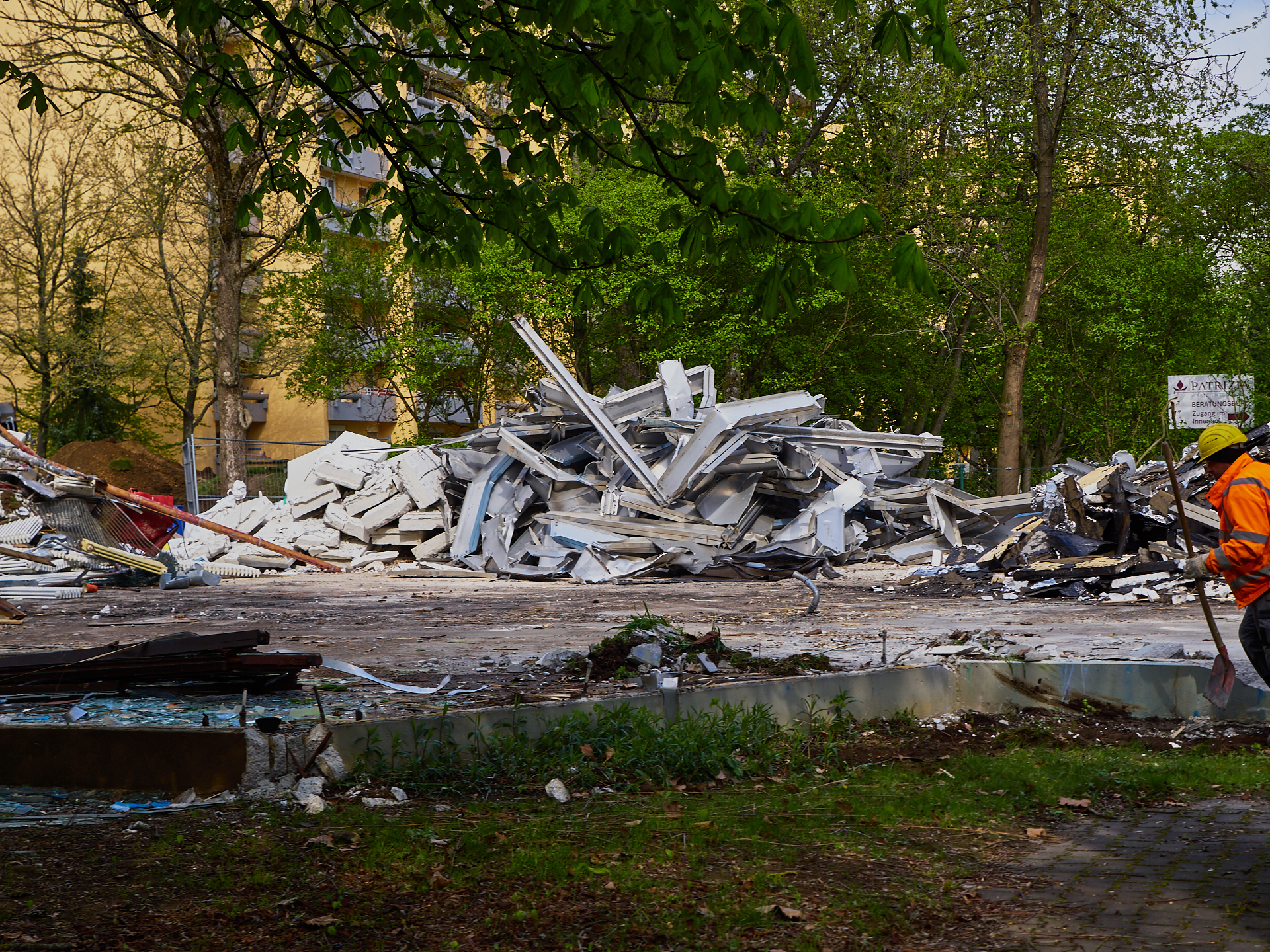 #Baustelle der #Neuperlacher #Kinderarche und #Perlachstift