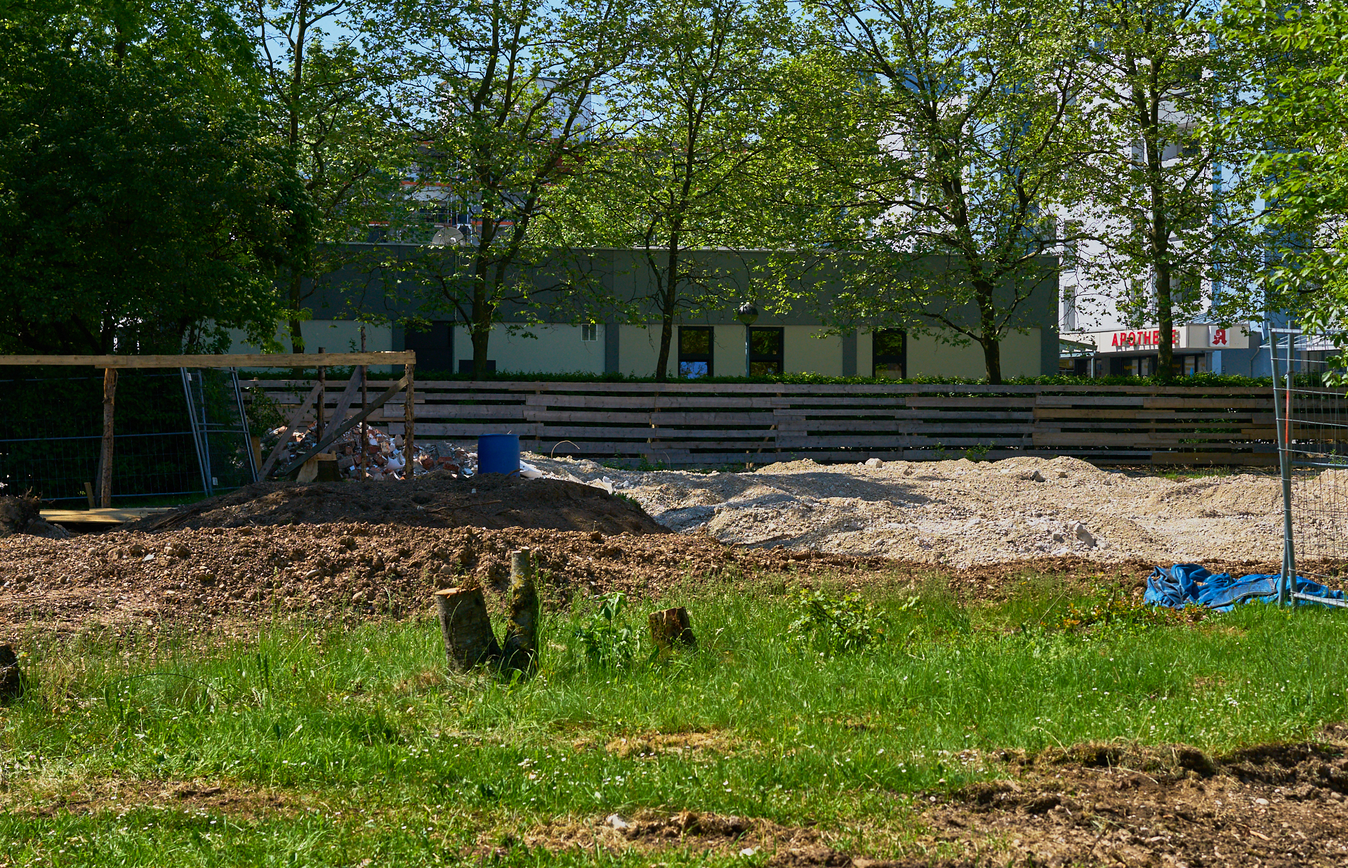 #Baustelle der #Neuperlacher #Kinderarche und #Perlachstift