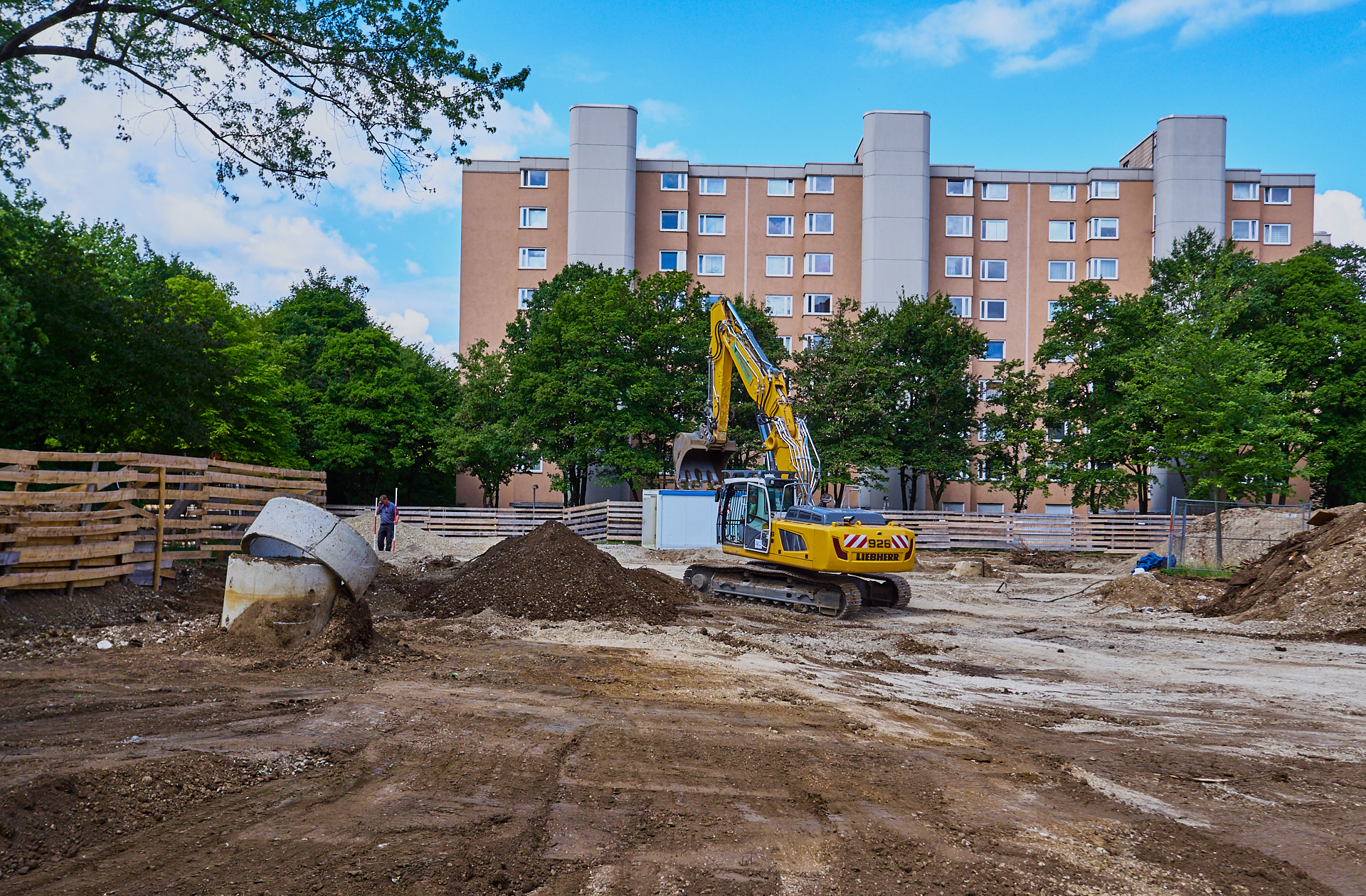 #Baustelle der #Neuperlacher #Kinderarche und #Perlachstift