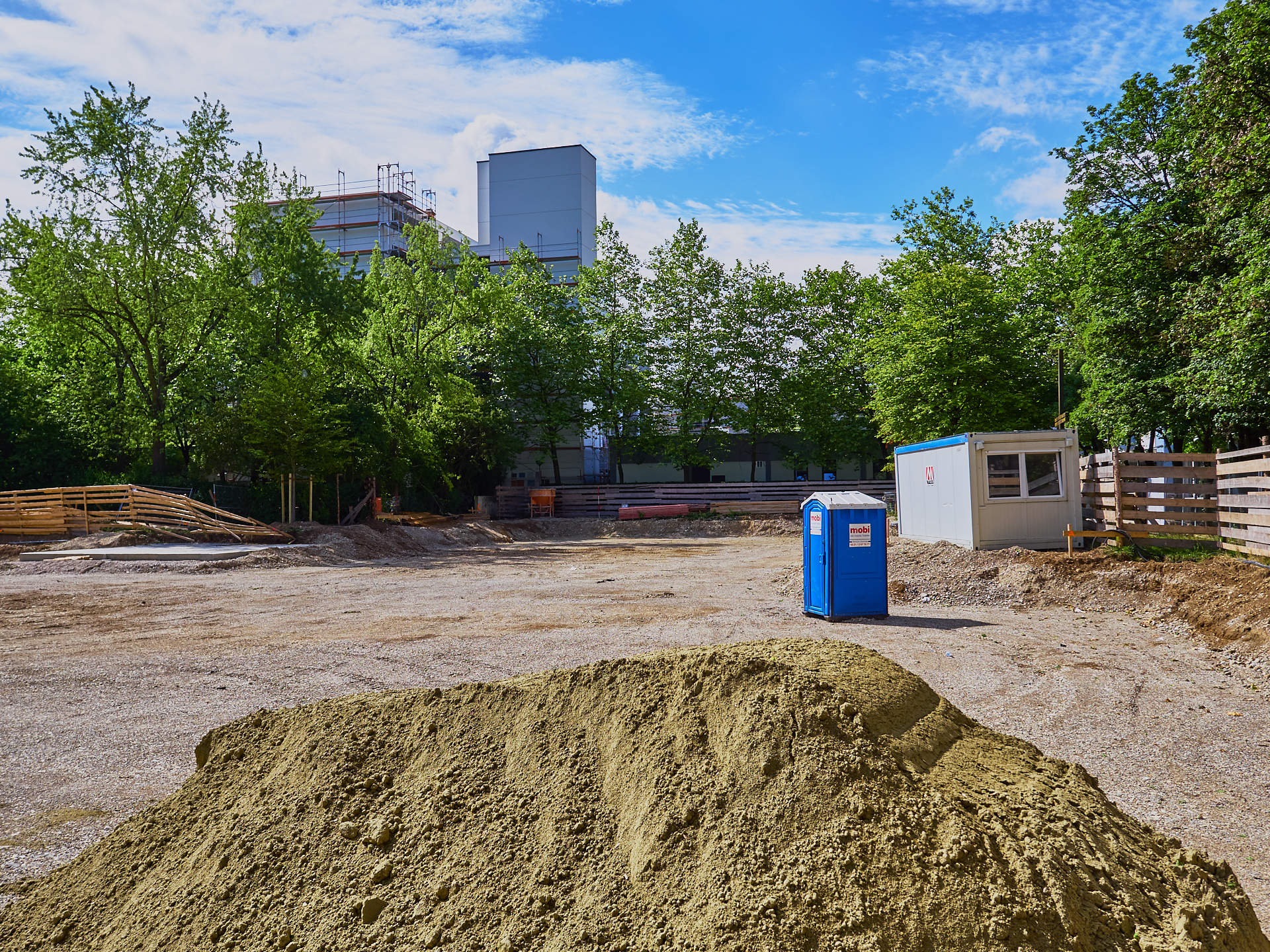 #Baustelle der #Neuperlacher #Kinderarche und #Perlachstift