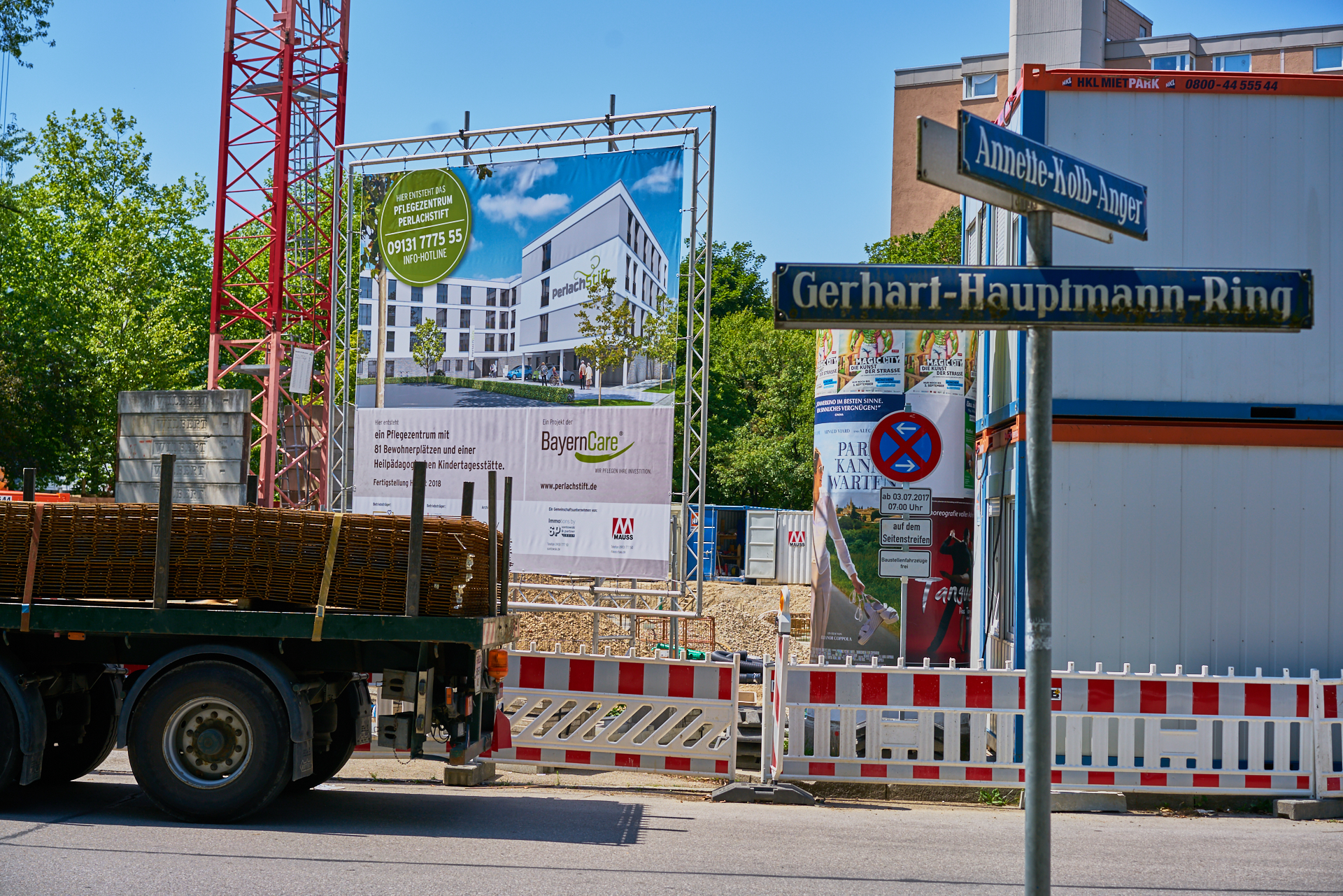 #Baustelle der #Neuperlacher #Kinderarche und #Perlachstift