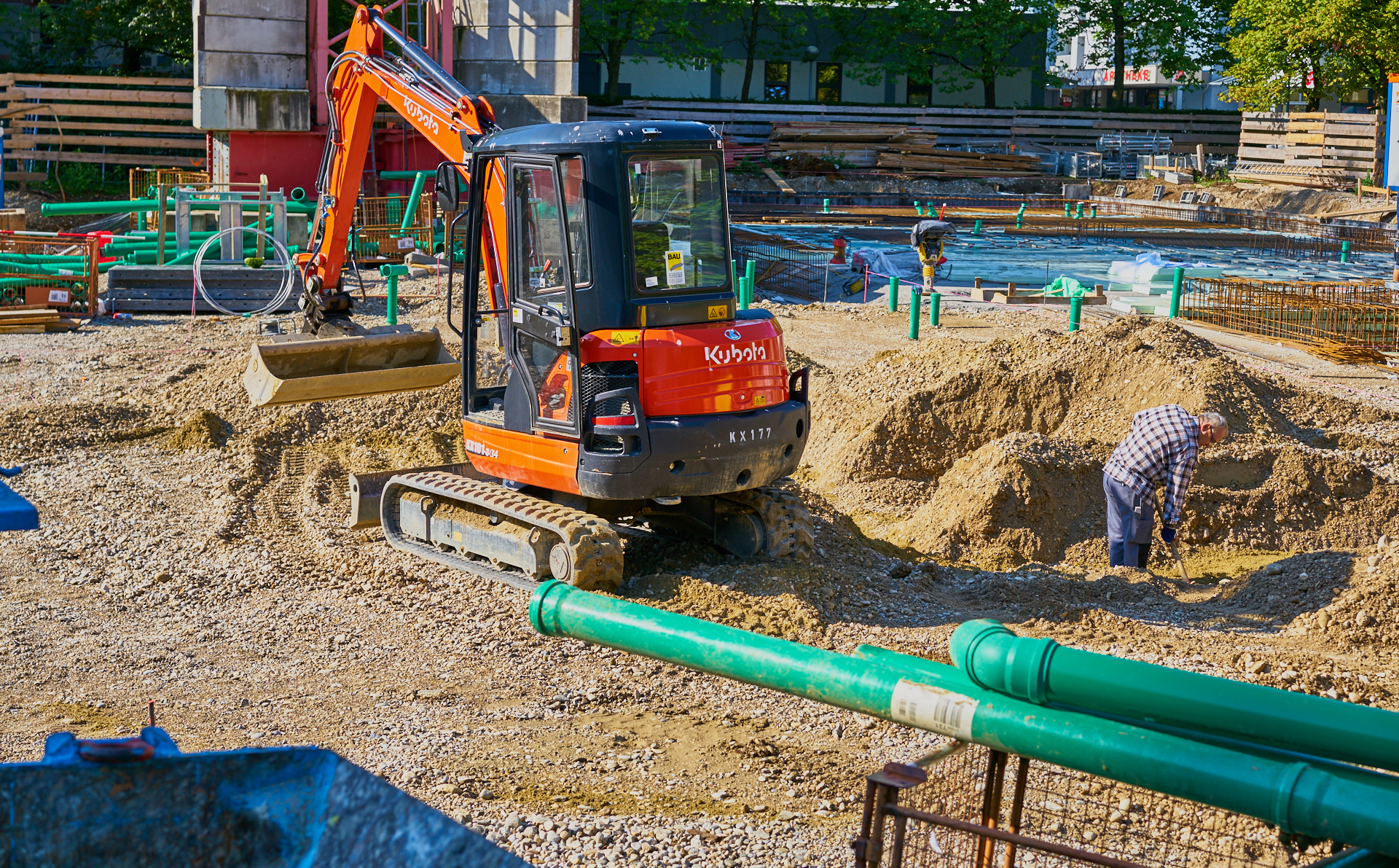 #Baustelle der #Neuperlacher #Kinderarche und #Perlachstift