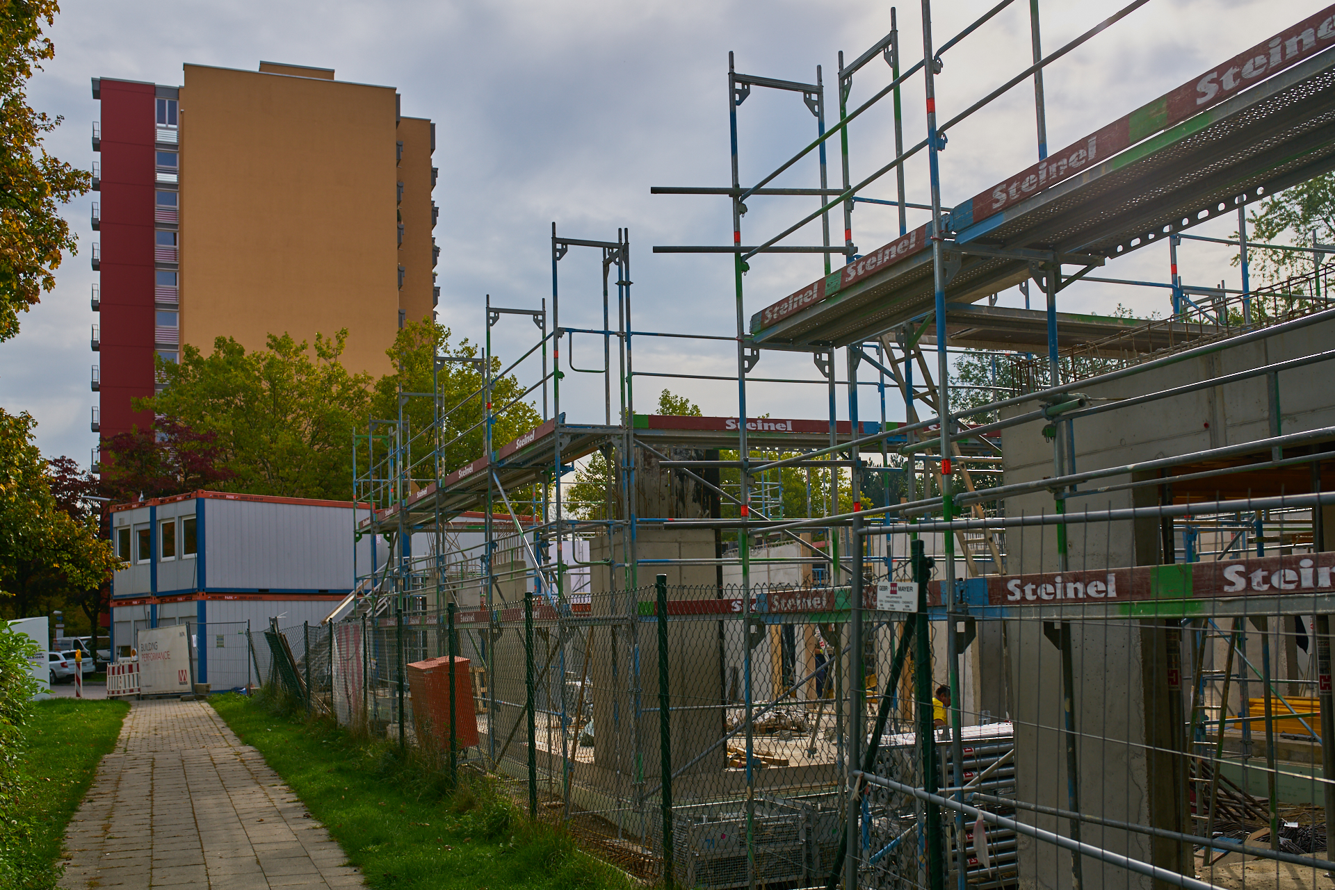 #Baustelle der #Neuperlacher #Kinderarche und #Perlachstift