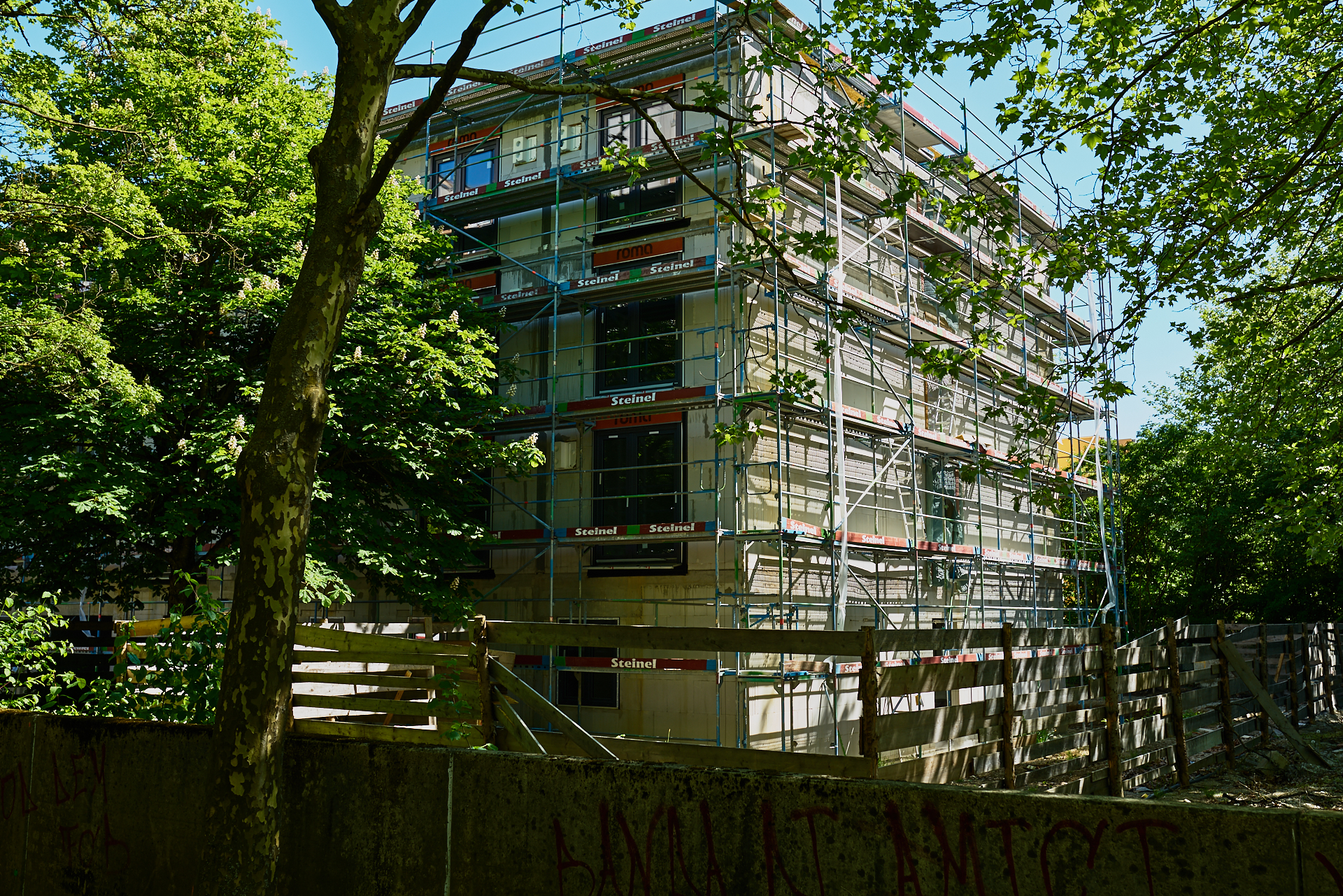 #Baustelle der #Neuperlacher #Kinderarche und #Perlachstift