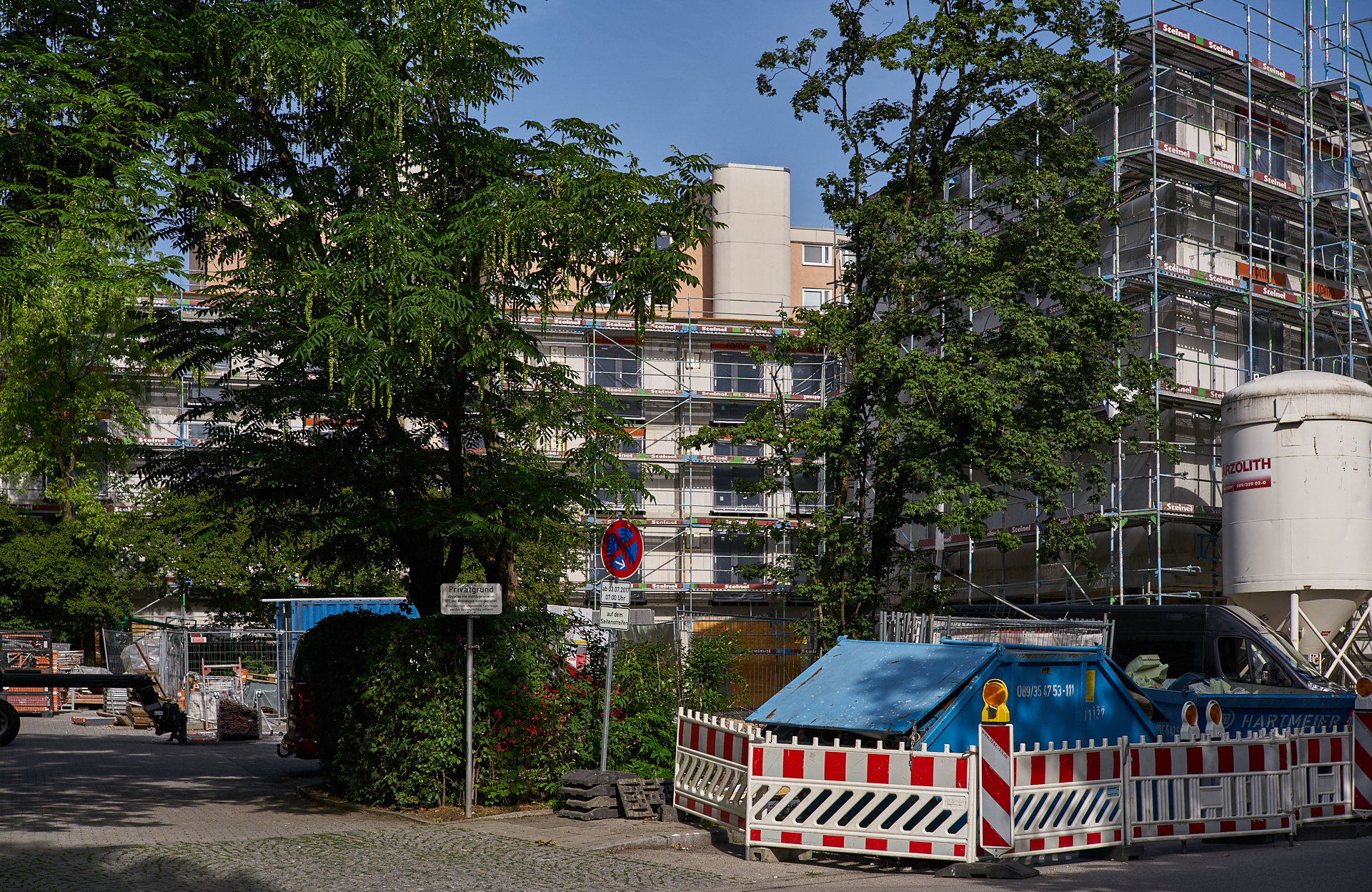 #Baustelle der #Neuperlacher #Kinderarche und #Perlachstift