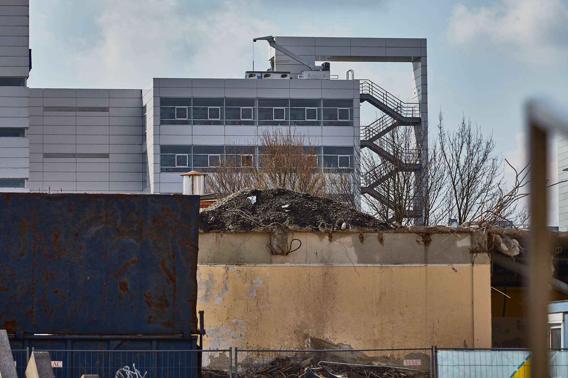 Plettzentrum-Abrissarbeiten am 17.04.2012