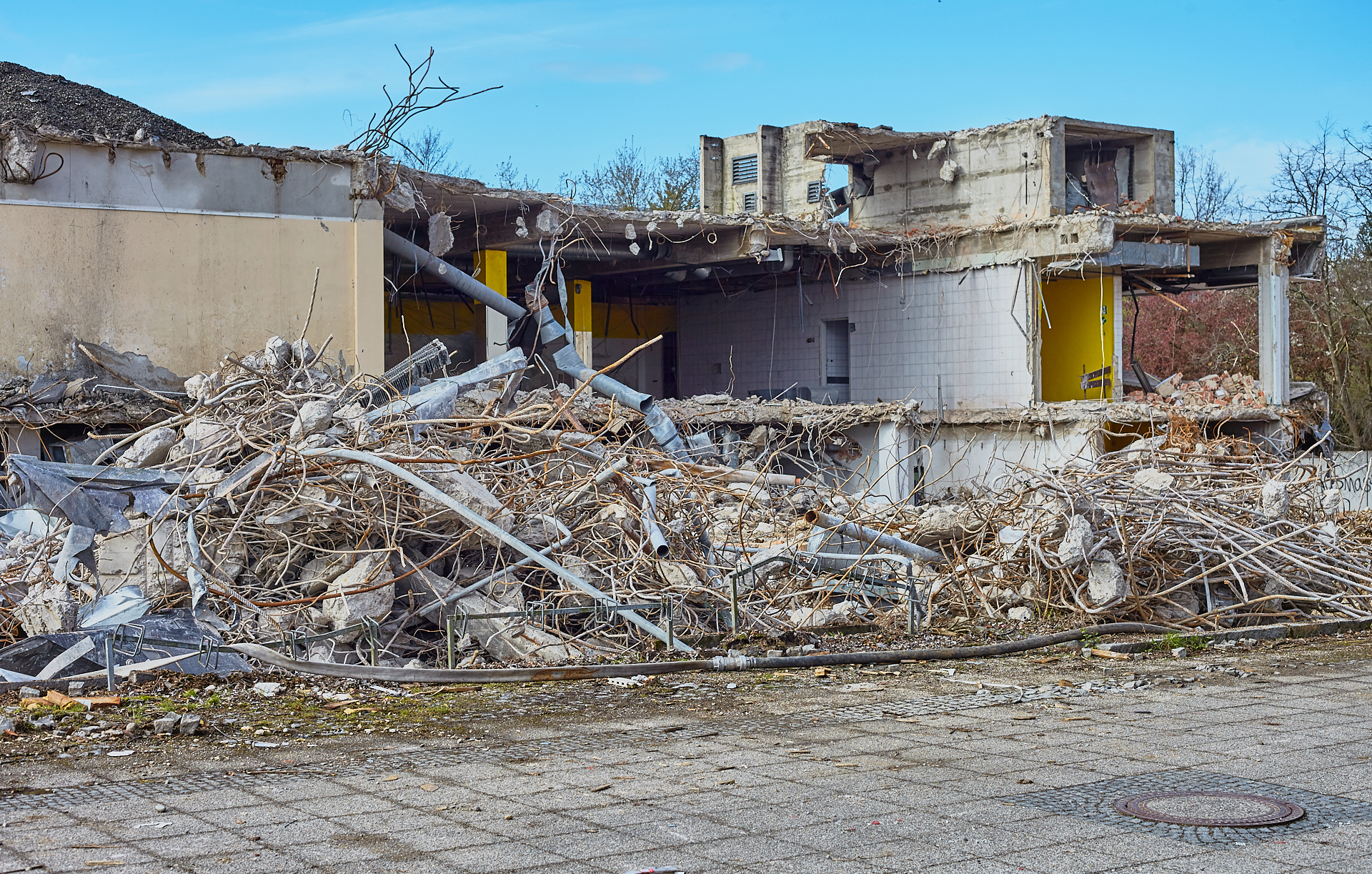 Neuperlach-Baustelle Plettzentrum