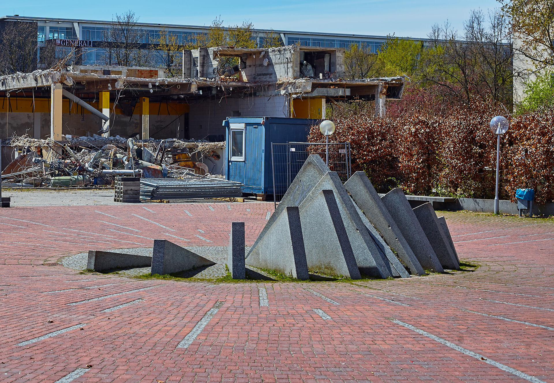 Neuperlach-Baustelle Plettzentrum im 25.04.2014