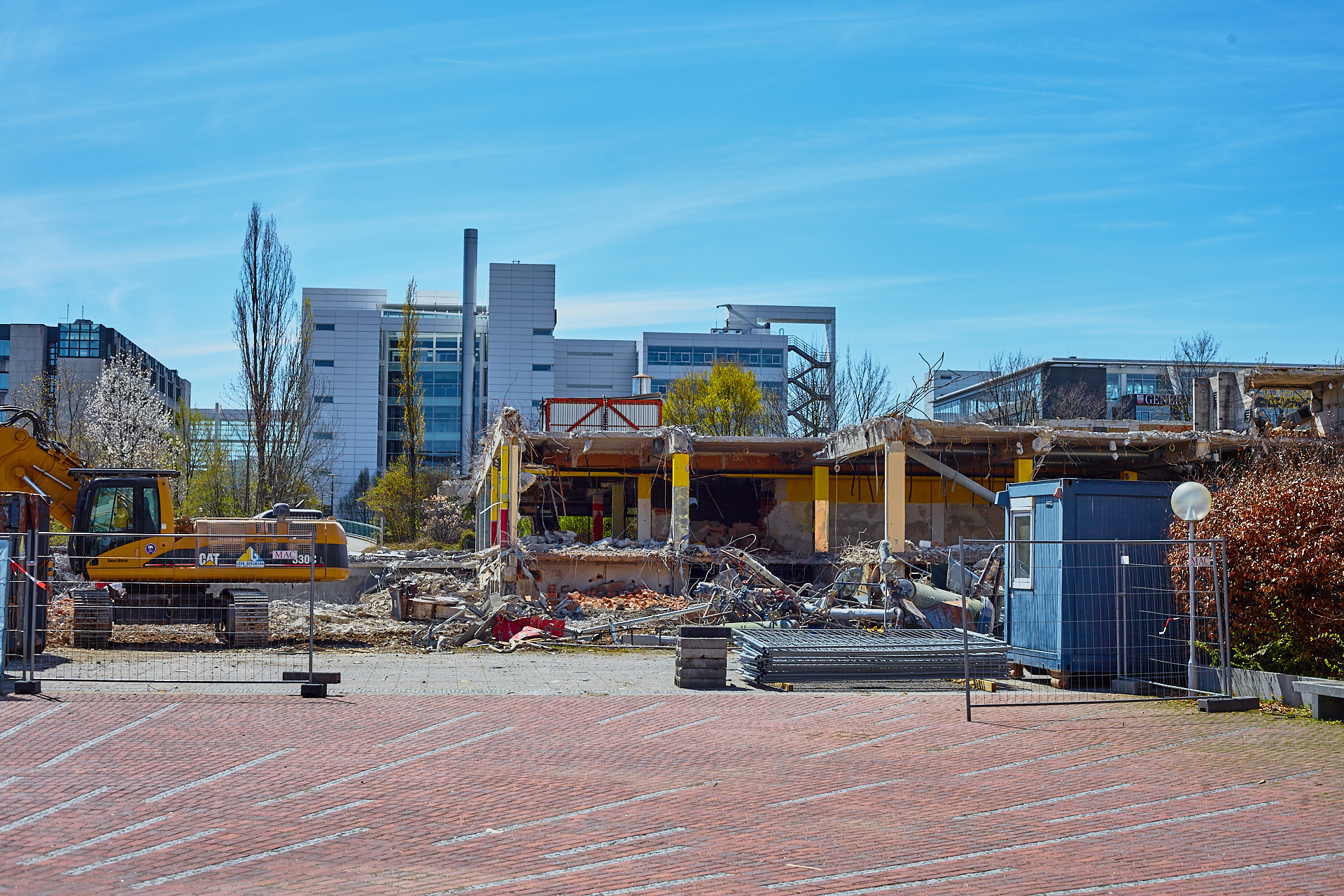 Neuperlach-Baustelle Plettzentrum im 25.04.2014