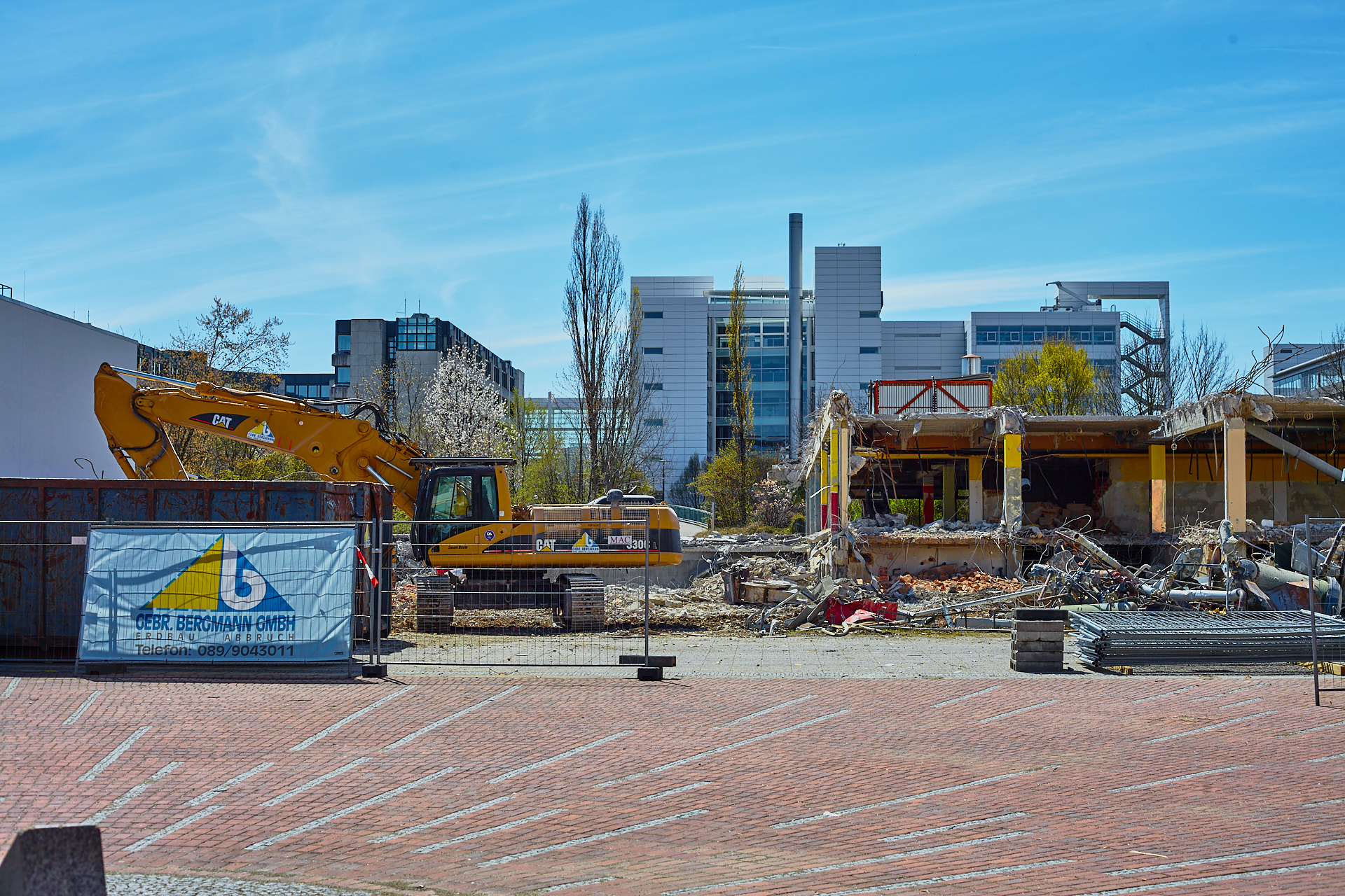 Neuperlach-Baustelle Plettzentrum im 25.04.2014