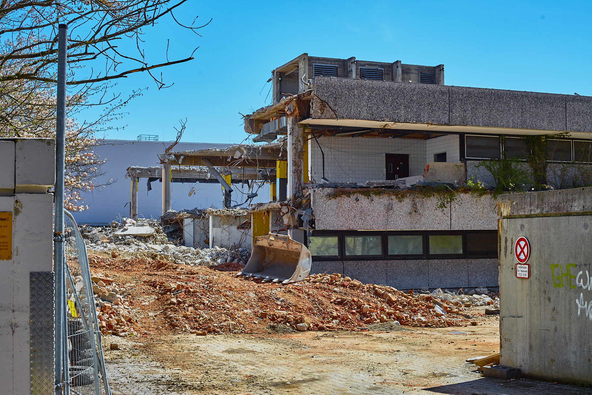 Neuperlach-Baustelle Plettzentrum im 25.04.2014
