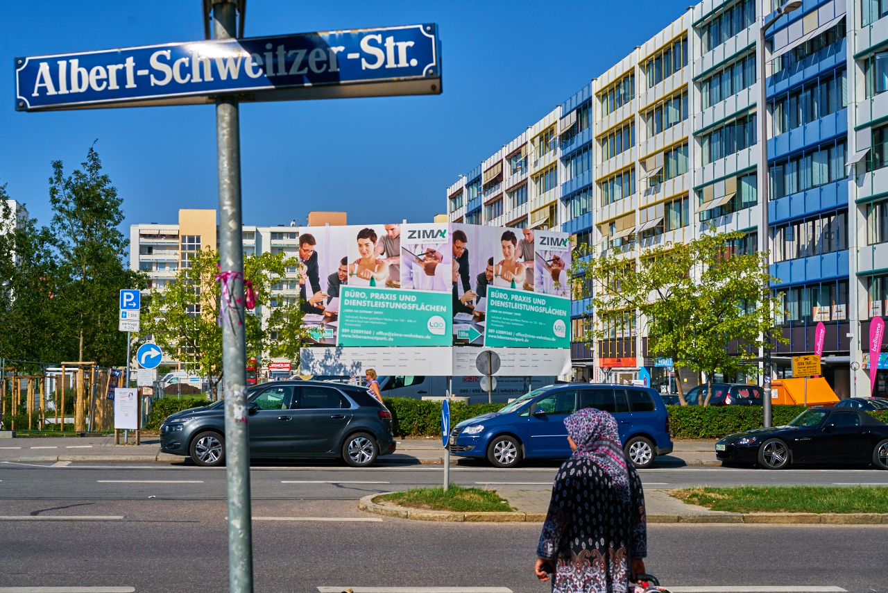 Neuperlach, das Plettzentrum und LAO-Haus