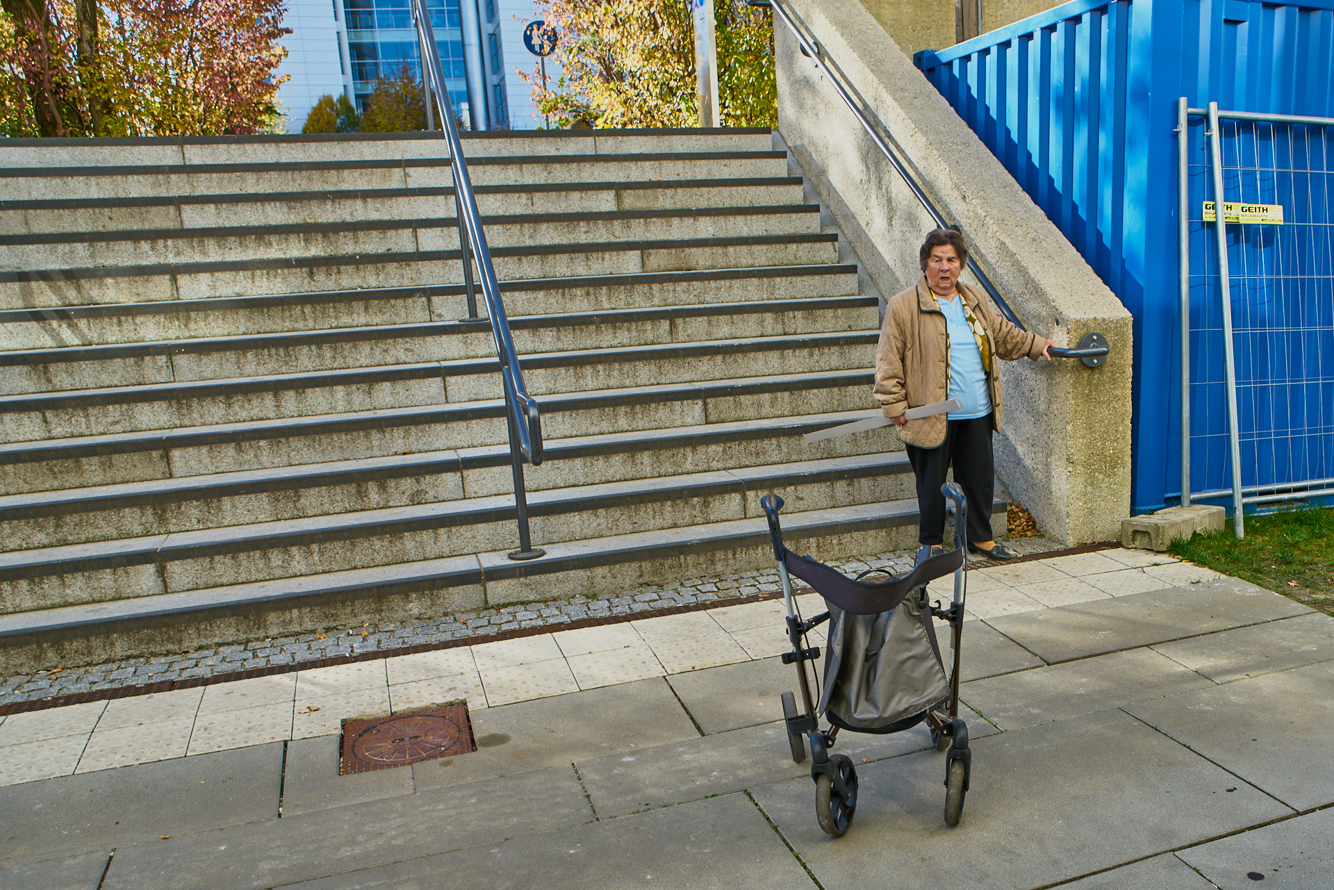 Kein Herunterkommen für behinderte Menschen