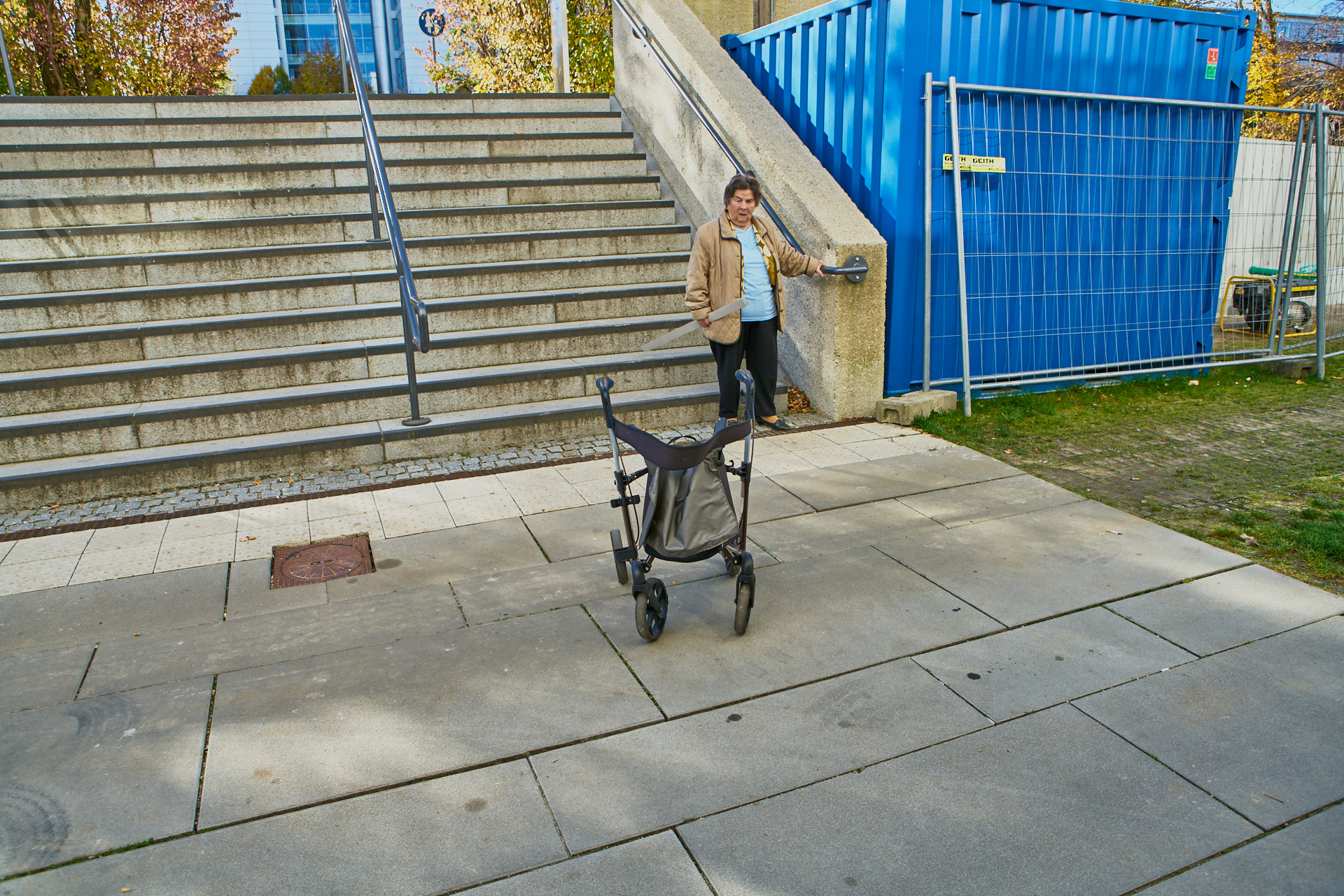 Kein Herunterkommen für behinderte Menschen