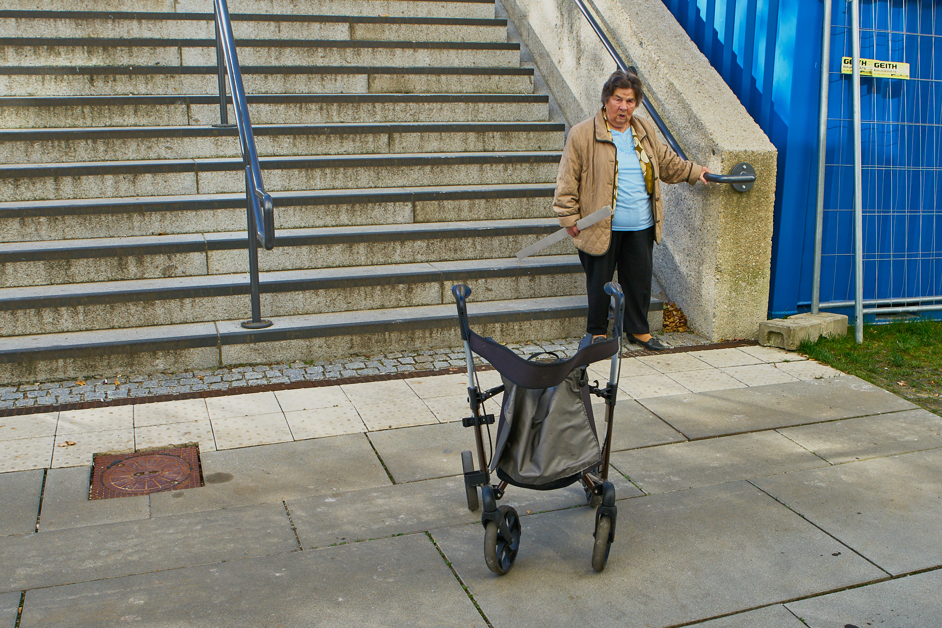 Kein Herunterkommen für behinderte Menschen