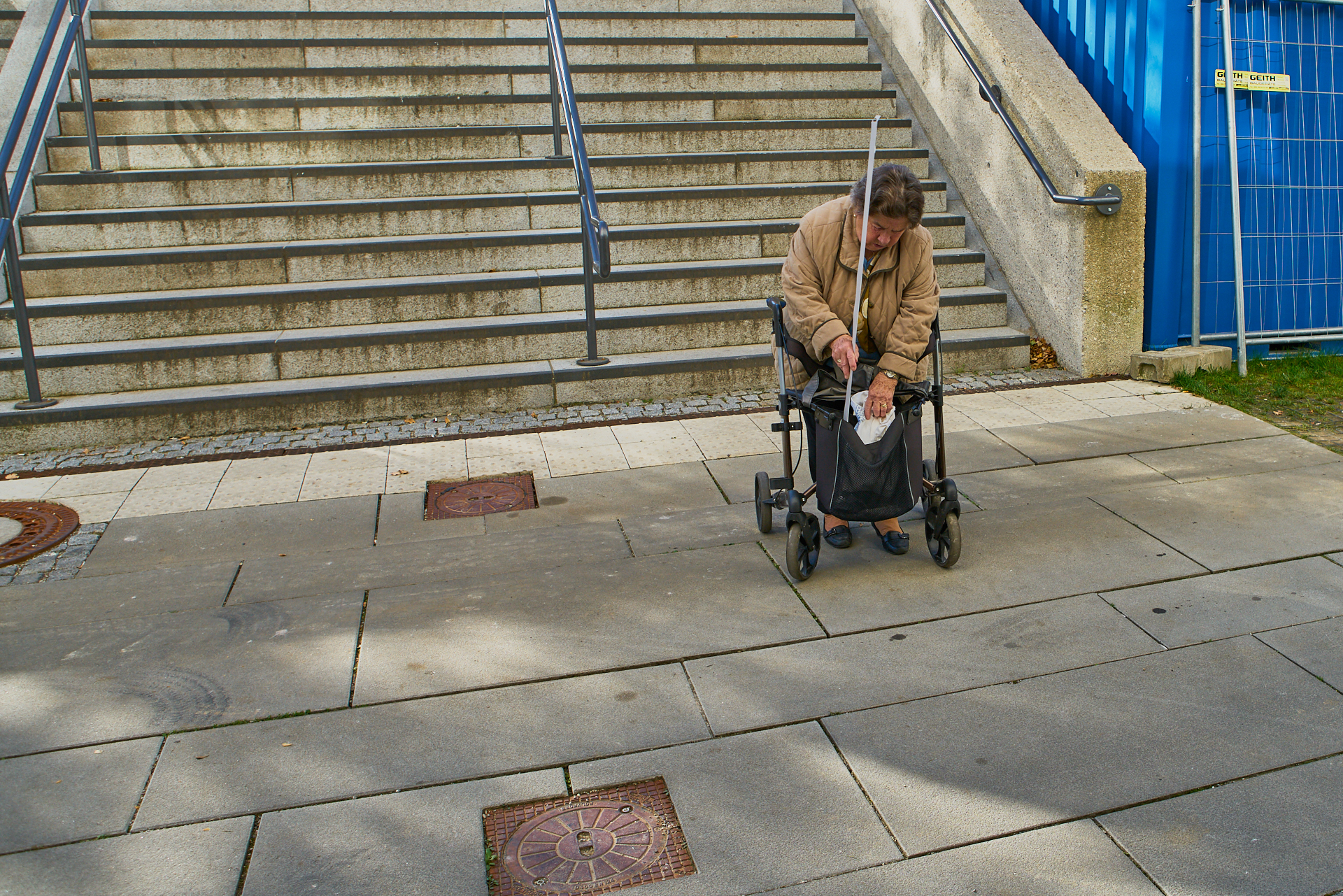 Kein Herunterkommen für behinderte Menschen