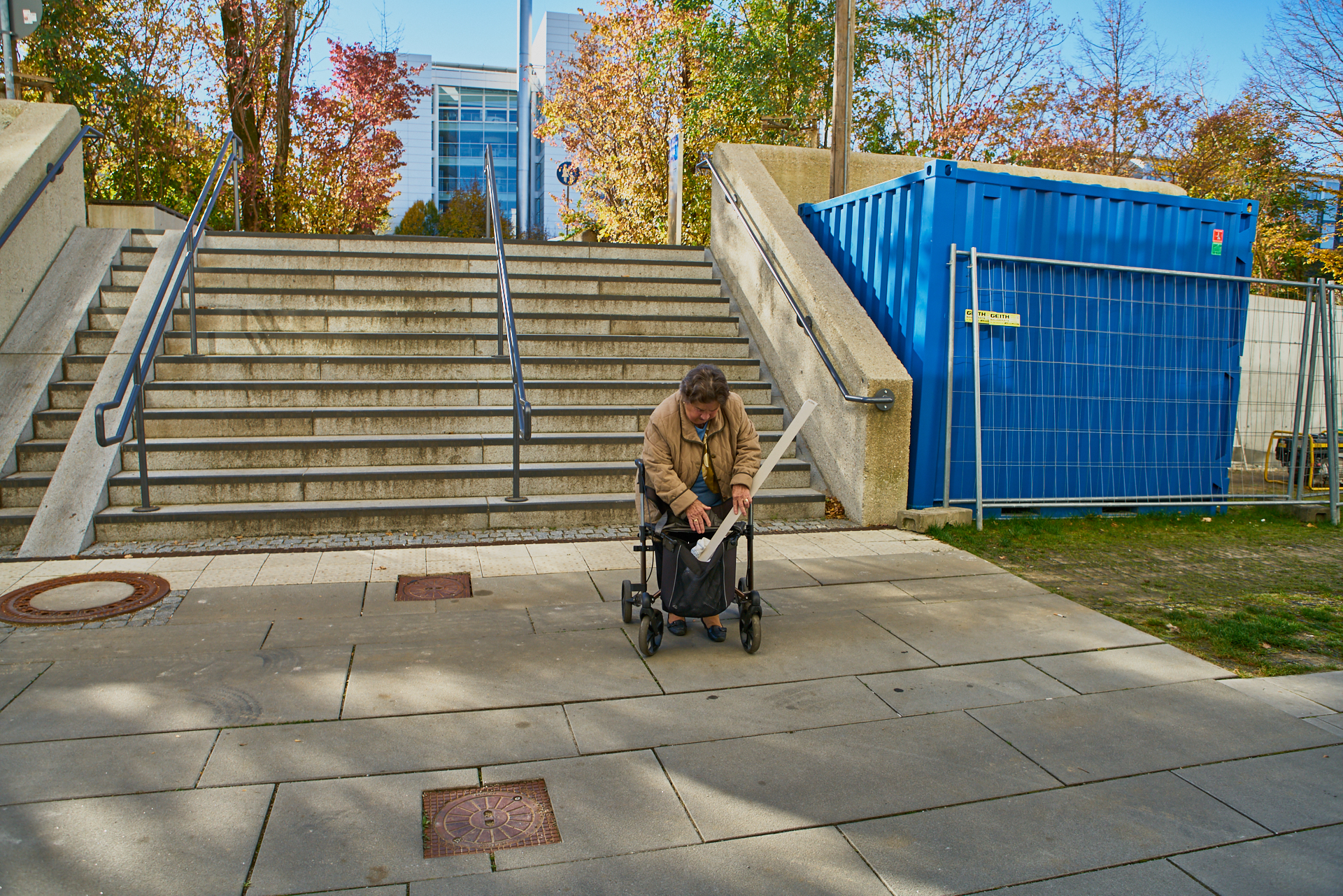 Kein Herunterkommen für behinderte Menschen