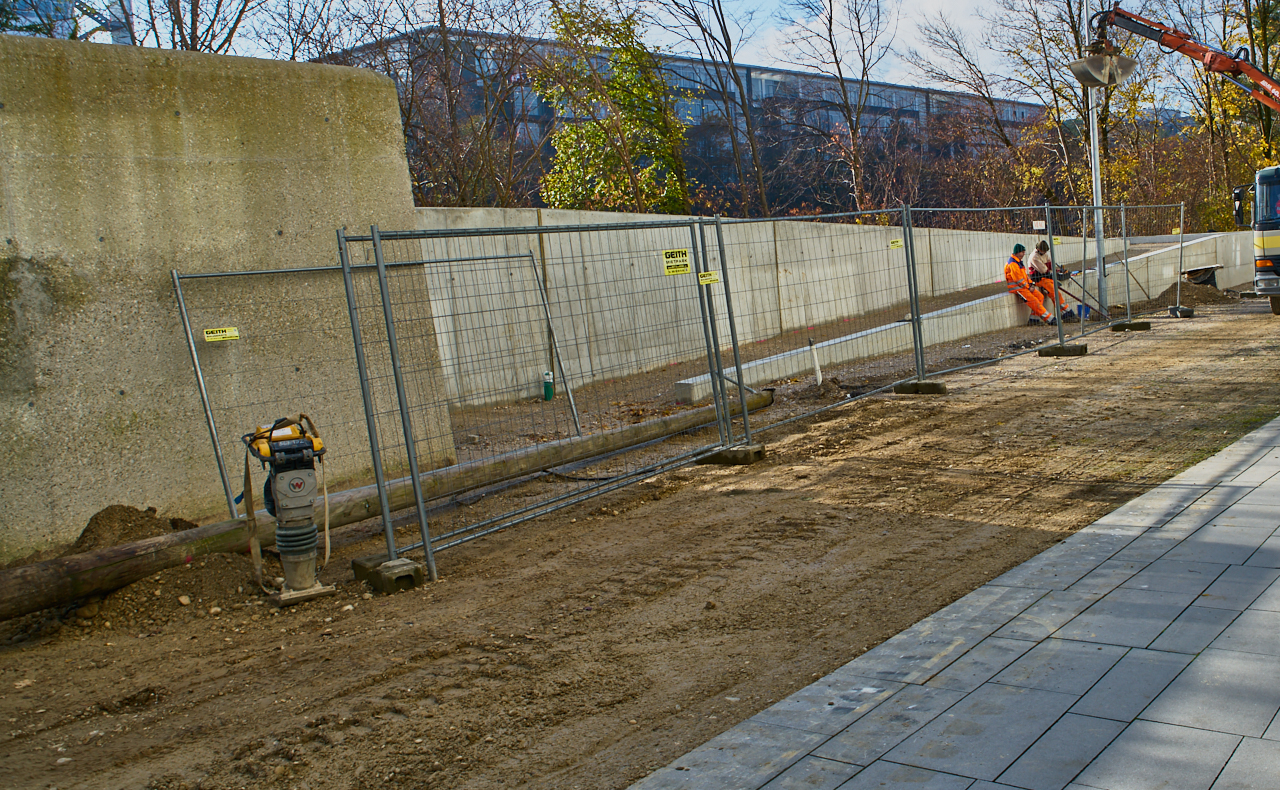 Plettzentrum und Treppe am 15.11.2017