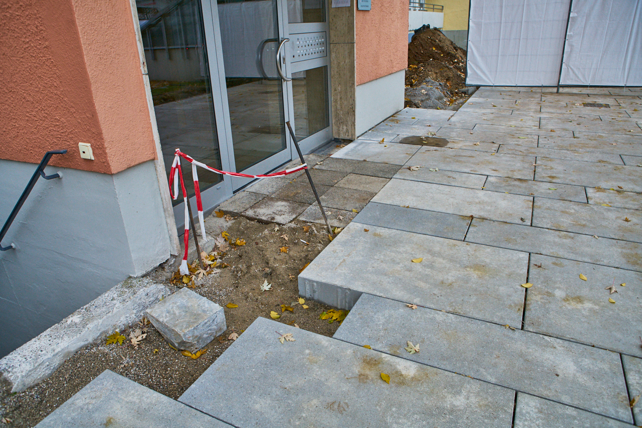 Plettzentrum-Neue Pflastersteine am 20.11.2017