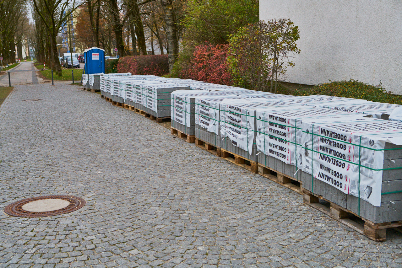 Plettzentrum-Neue Pflastersteine am 20.11.2017