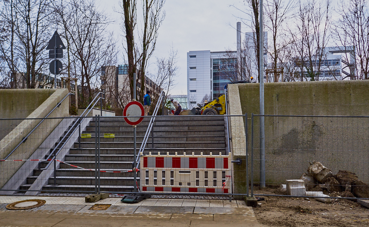 Rampe im Plettzentrum am 05.12.2017