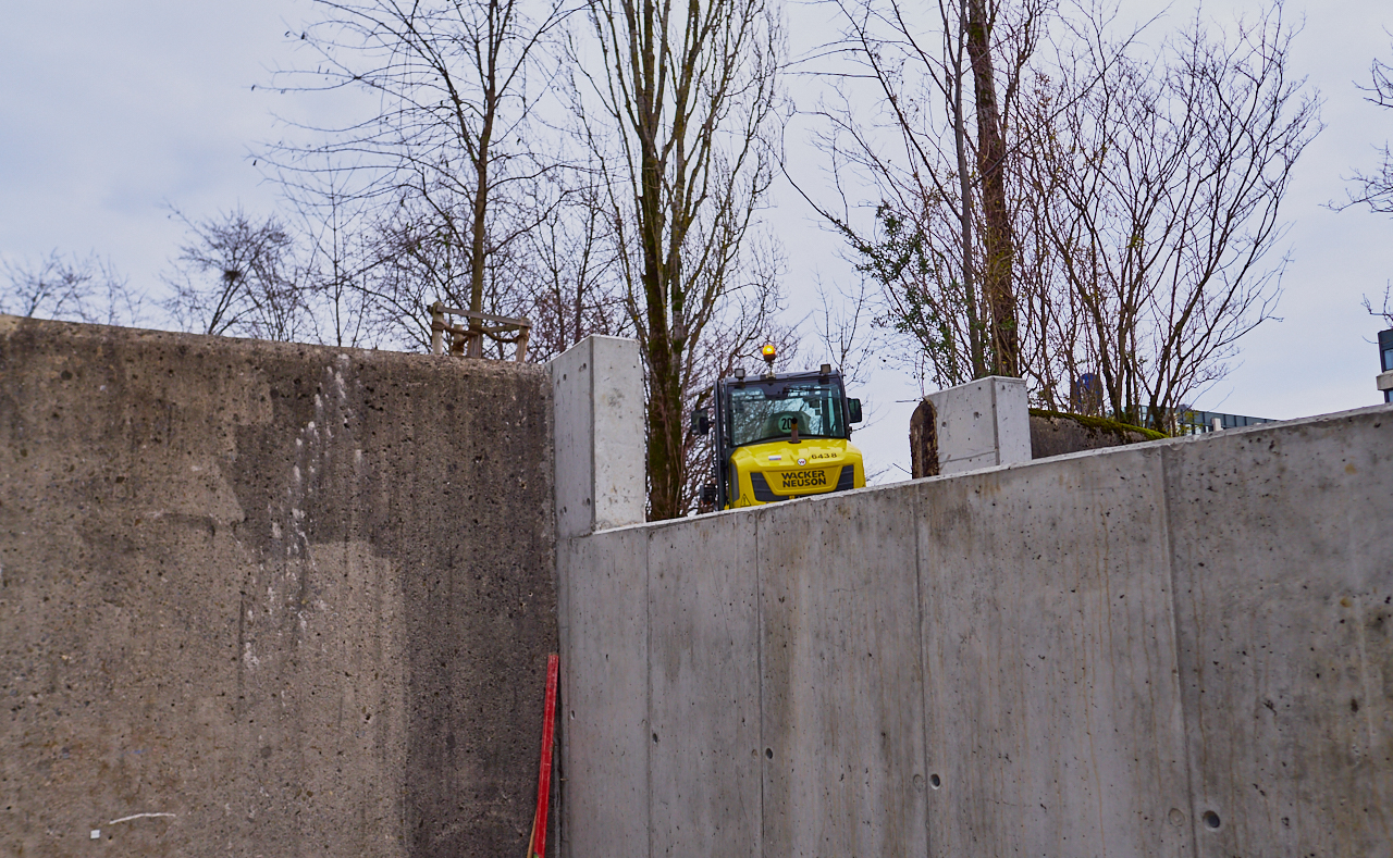 Rampe im Plettzentrum am 05.12.2017