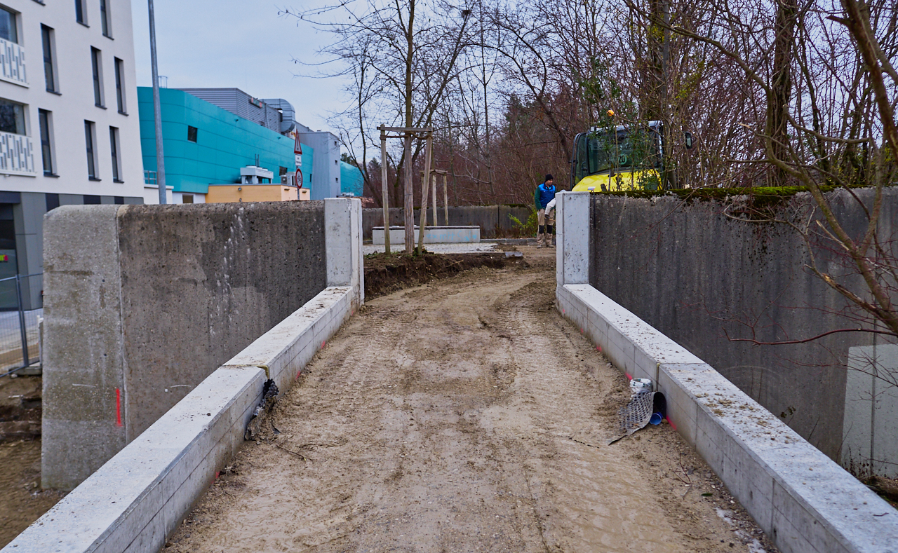 Rampe im Plettzentrum am 05.12.2017