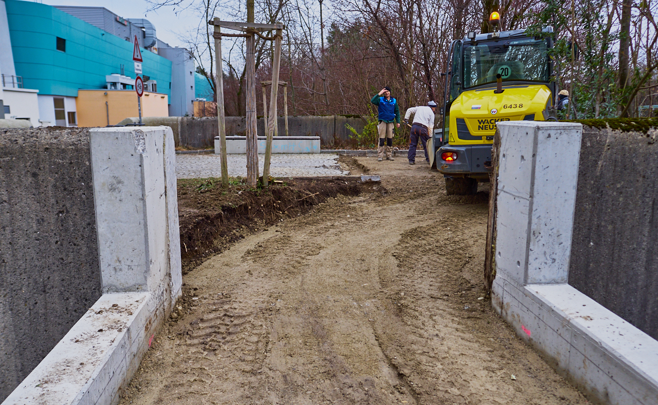 Rampe im Plettzentrum am 05.12.2017