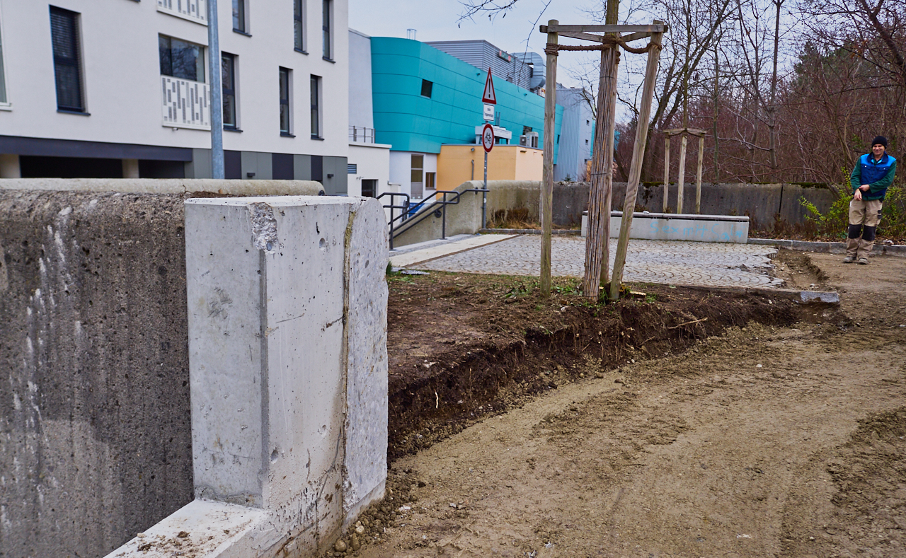 Rampe im Plettzentrum am 05.12.2017