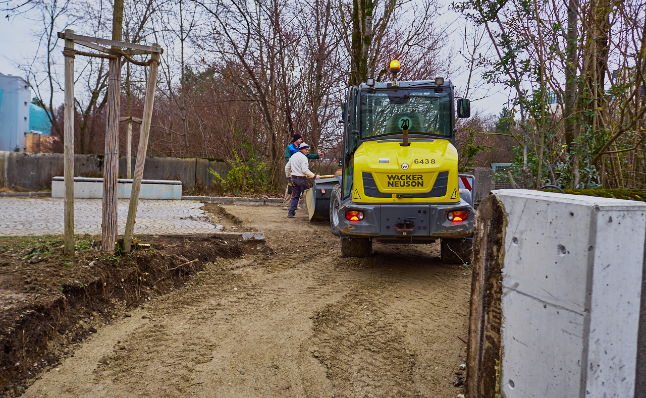 Rampe im Plettzentrum am 05.12.2017