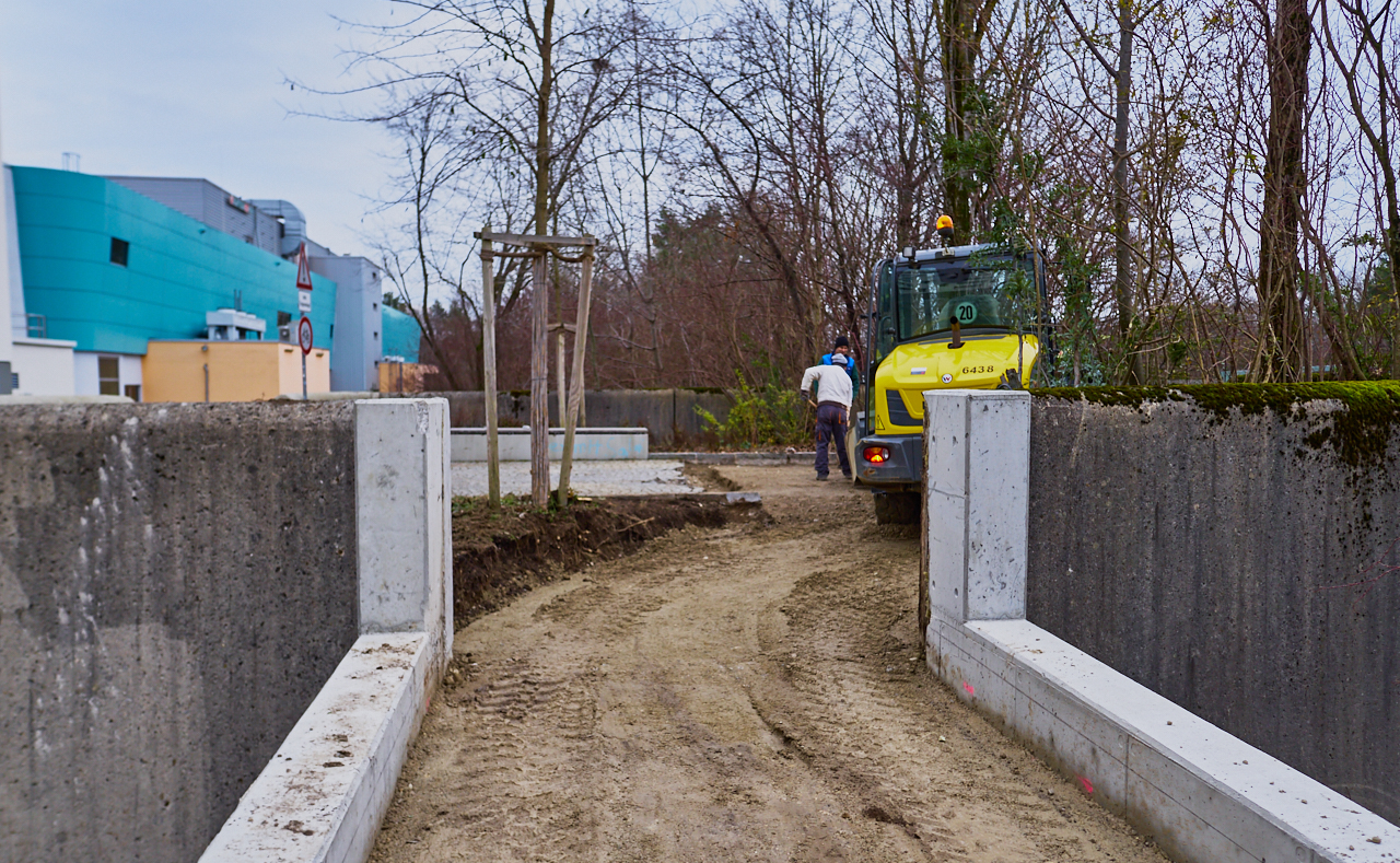 Rampe im Plettzentrum am 05.12.2017