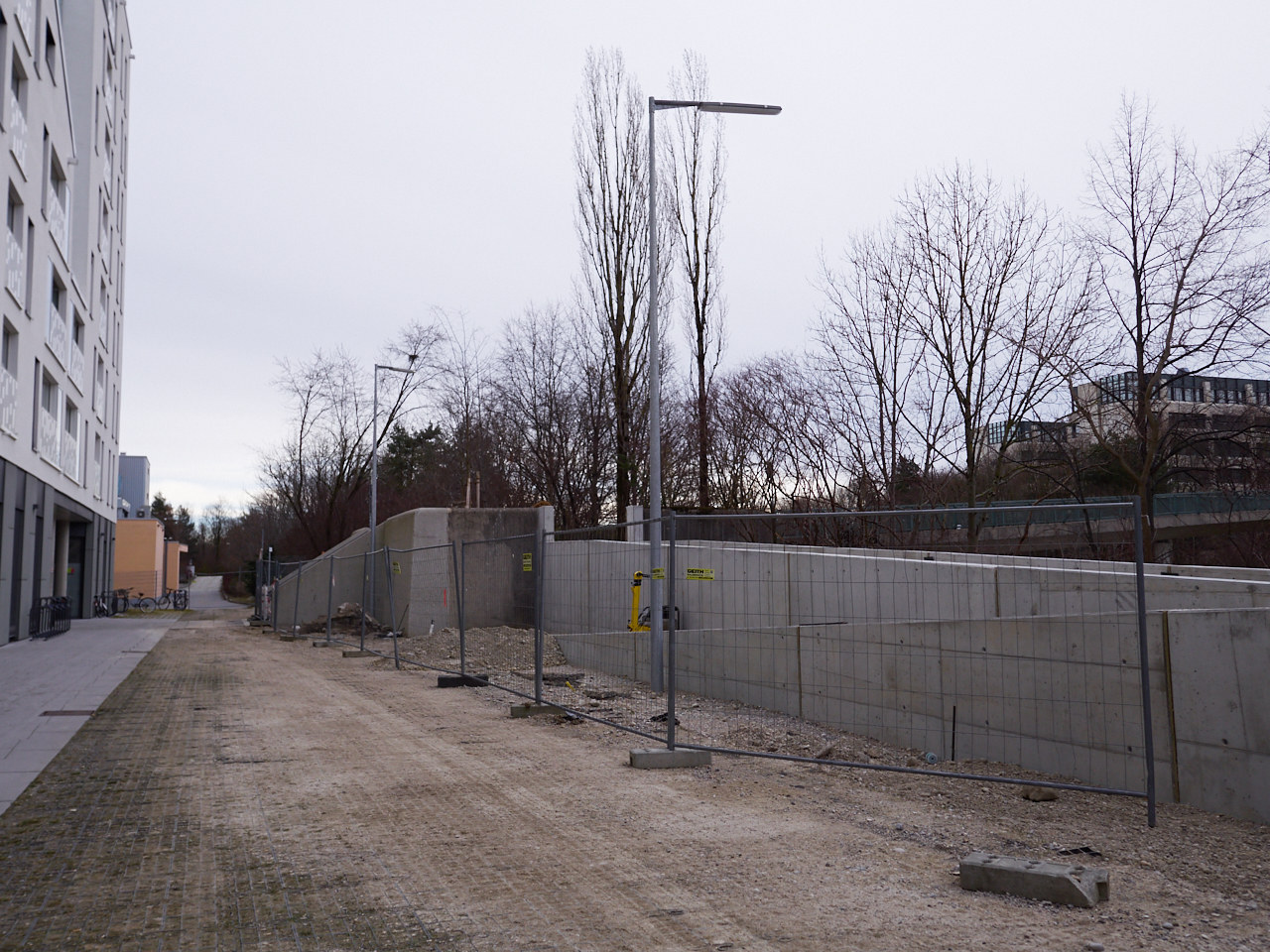 Die neue RAmpe am 09.12.2017