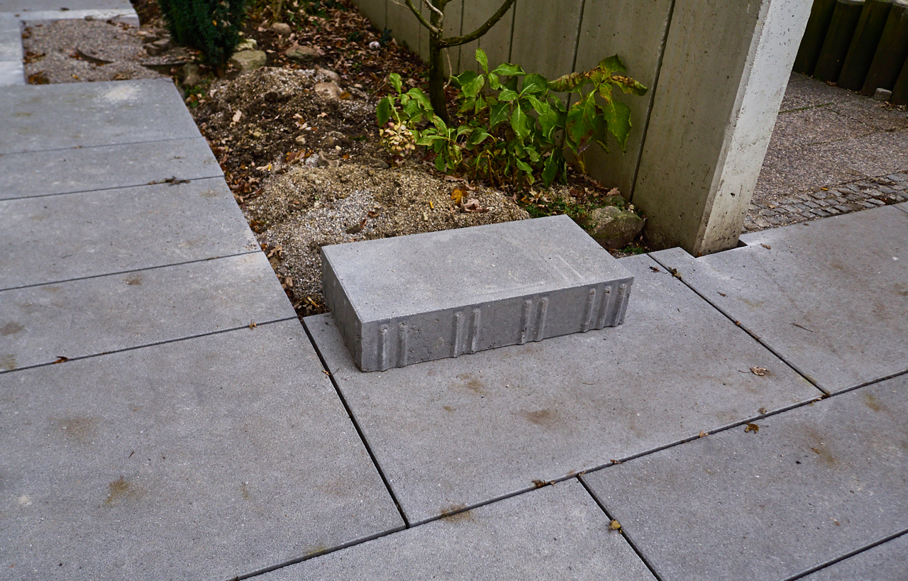 Plettstrasse mit neuen Pflastersteine am 10.12.2017