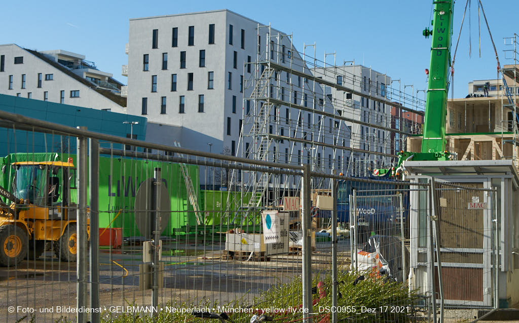17.12.2021 - Baustelle zur Internationale-Montessorischule in Neuperlach