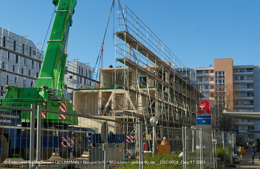 17.12.2021 - Baustelle zur Internationale-Montessorischule in Neuperlach