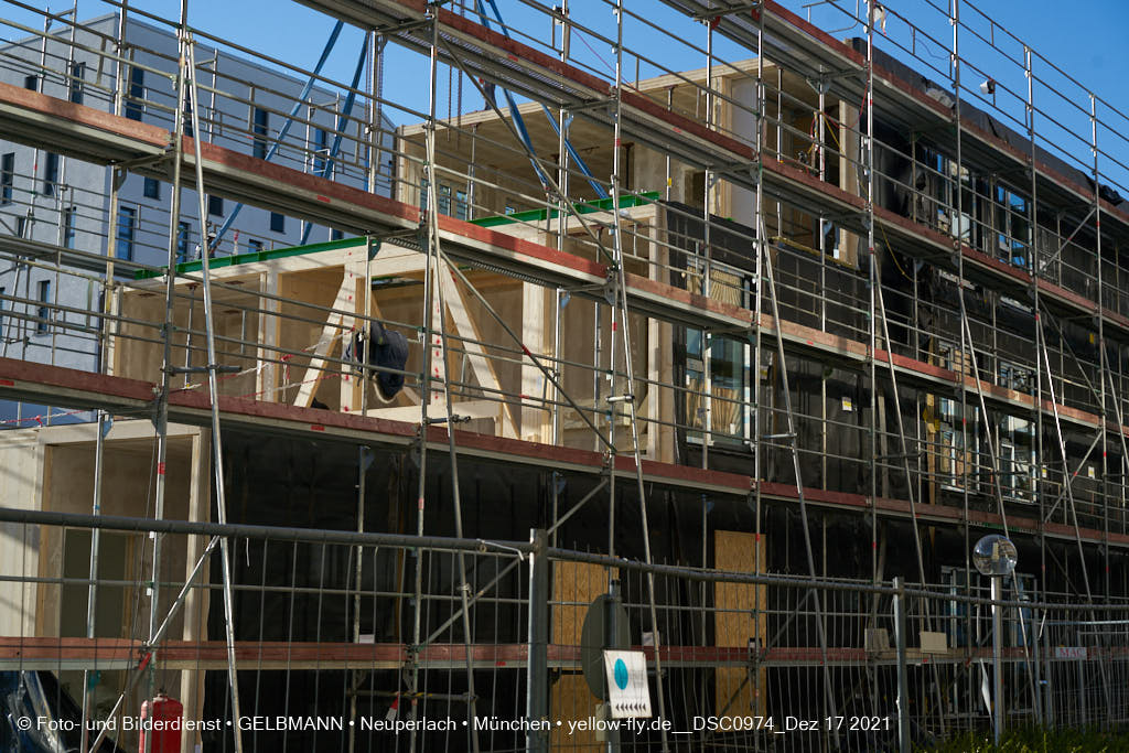 17.12.2021 - Baustelle zur Internationale-Montessorischule in Neuperlach